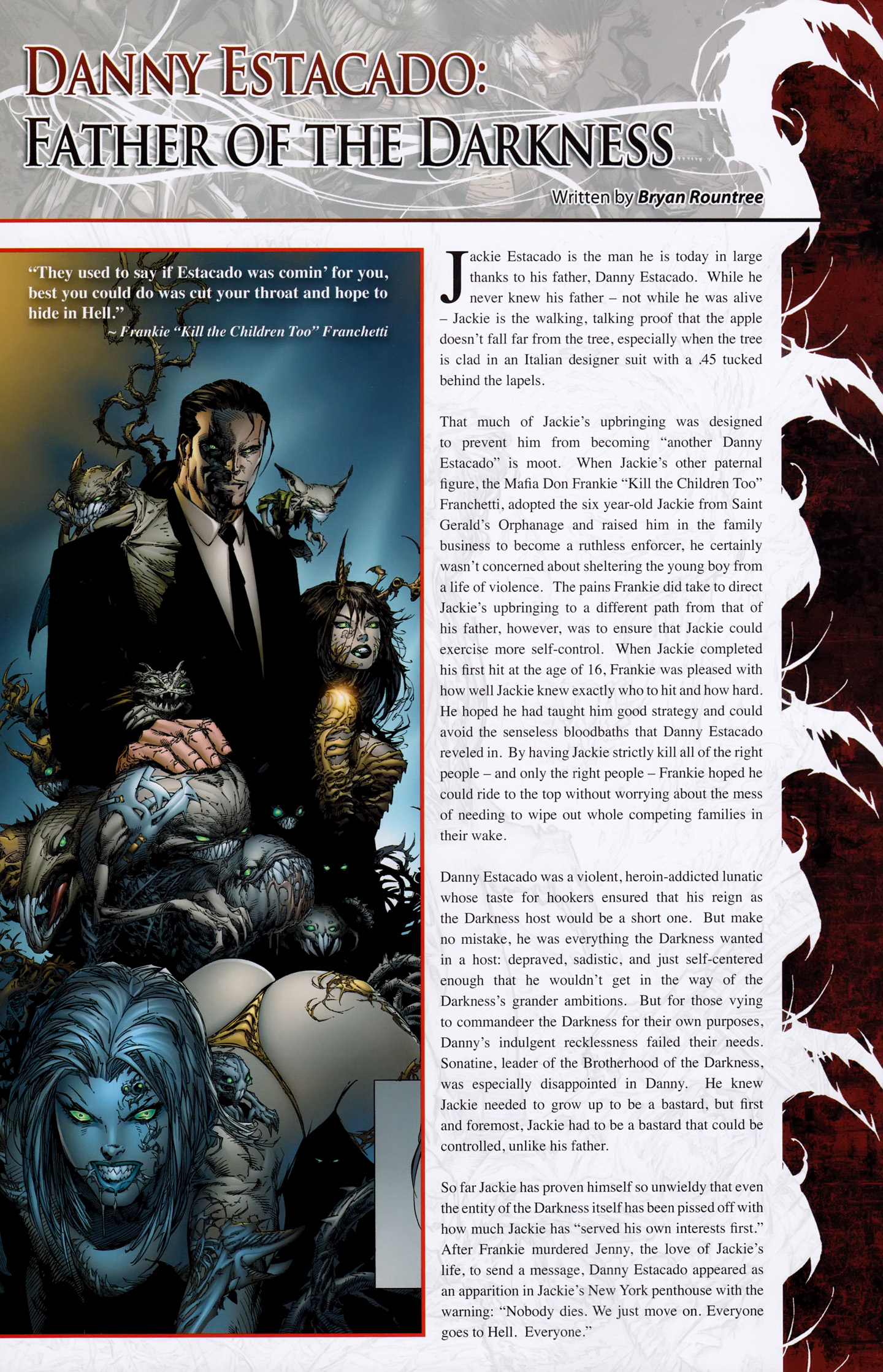 Read online The Darkness (2007) comic -  Issue #98 - 25