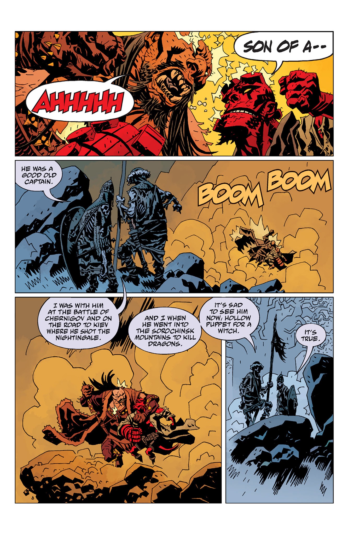 Read online Hellboy: Darkness Calls comic -  Issue # TPB - 143