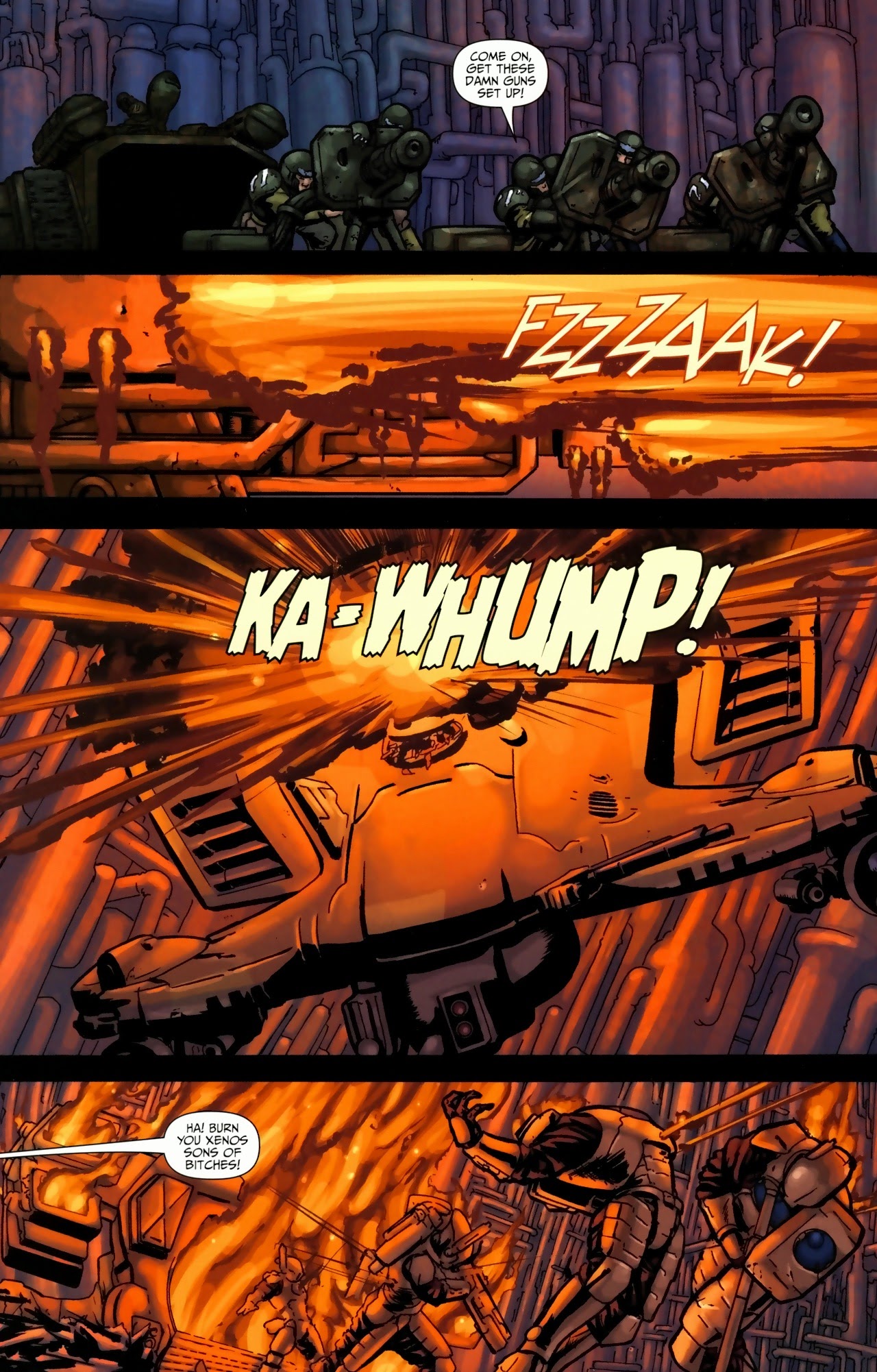 Read online Warhammer 40,000: Fire & Honour comic -  Issue #4 - 5