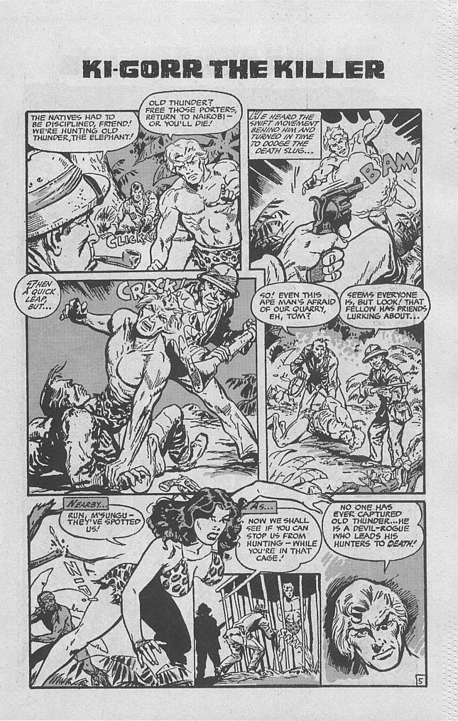 Read online Ki-Gorr The Killer comic -  Issue # Full - 7