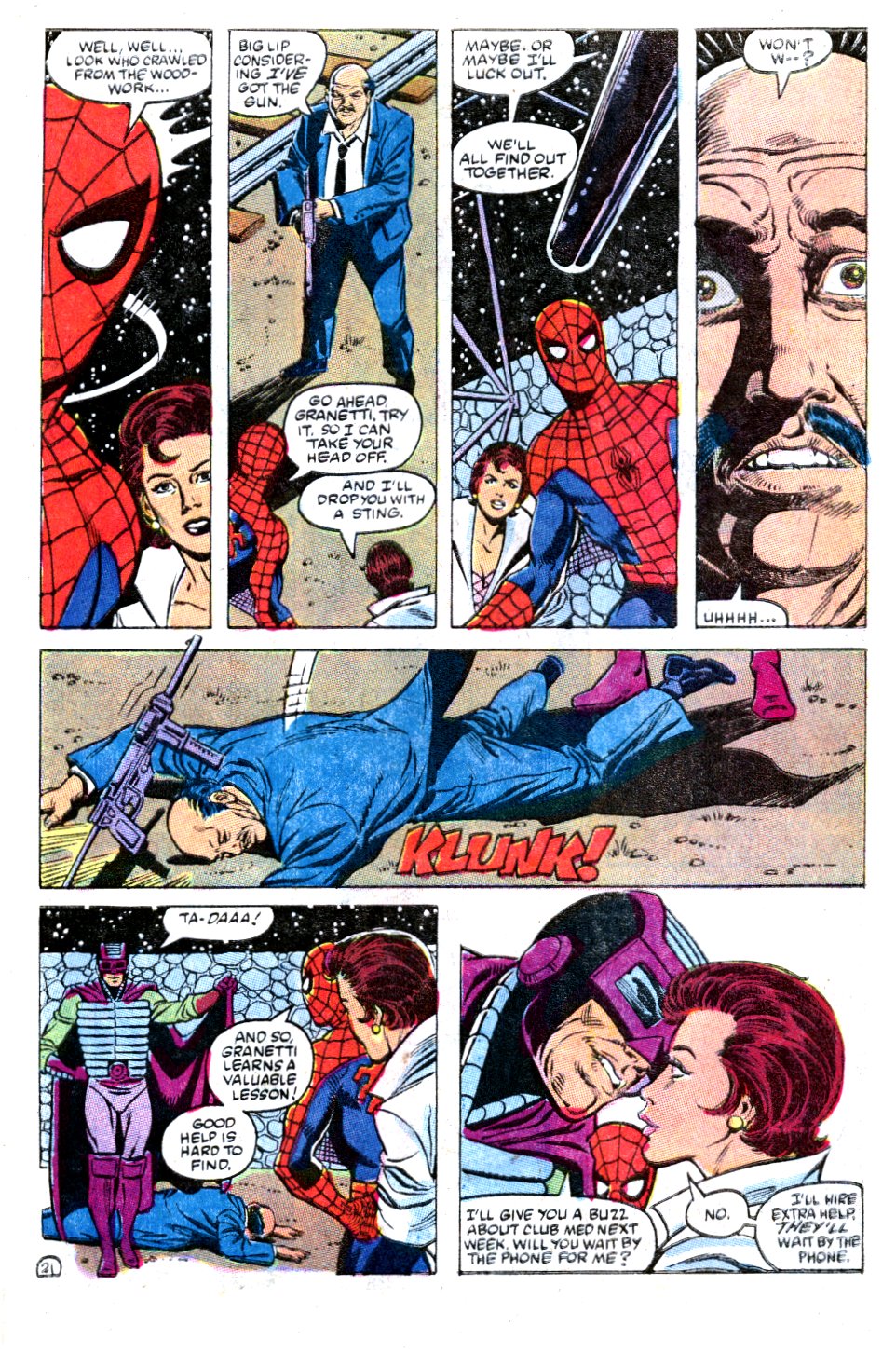 Read online The Spectacular Spider-Man (1976) comic -  Issue #106 - 22