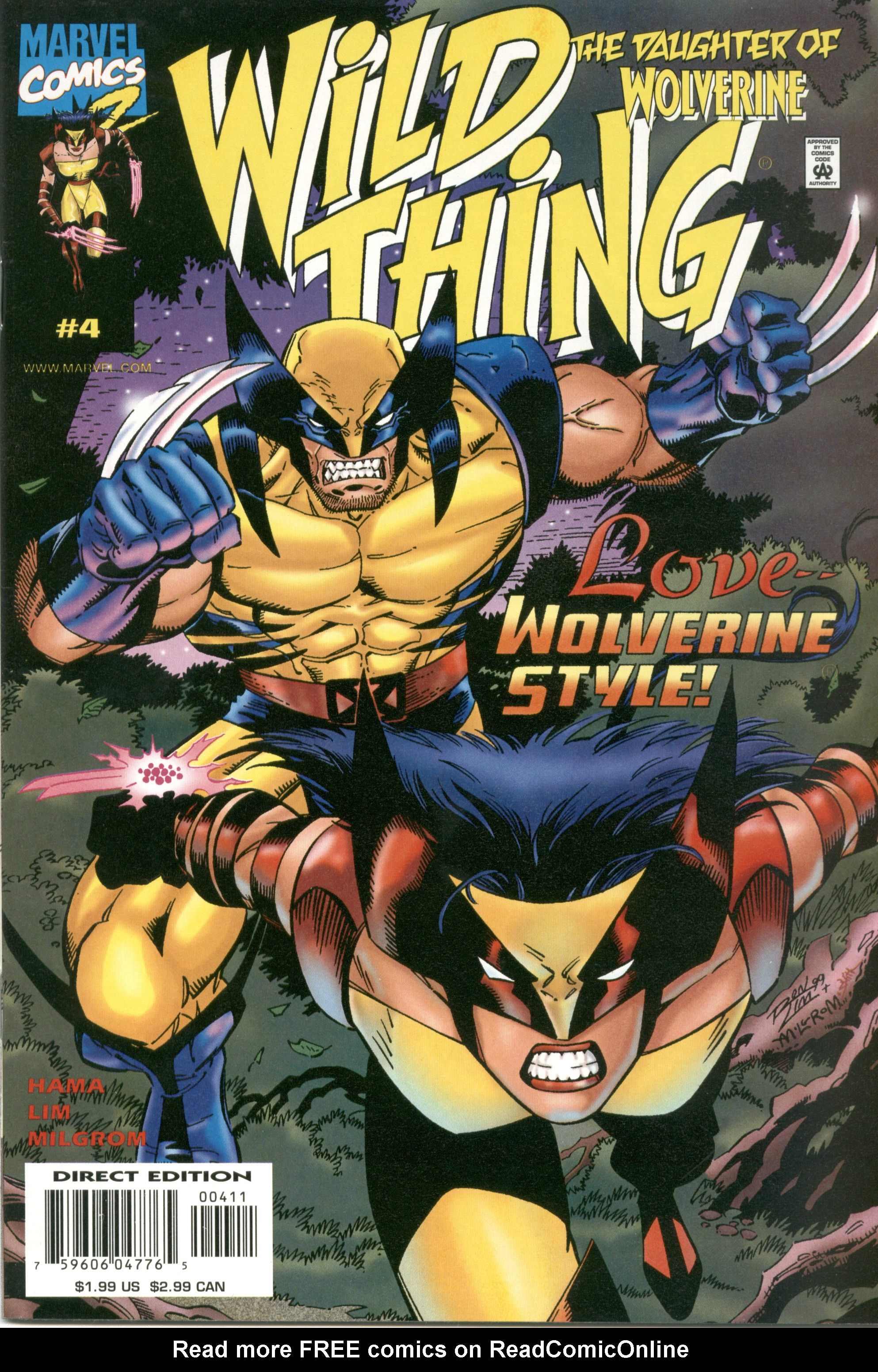 Read online Wild Thing (1999) comic -  Issue #4 - 1