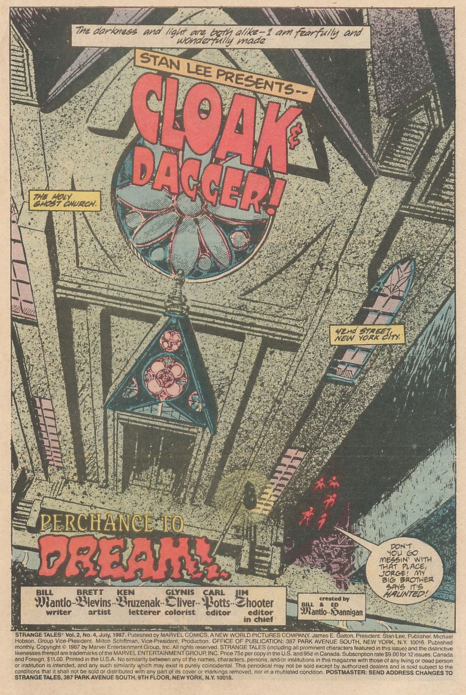 Read online Strange Tales (1987) comic -  Issue #4 - 2