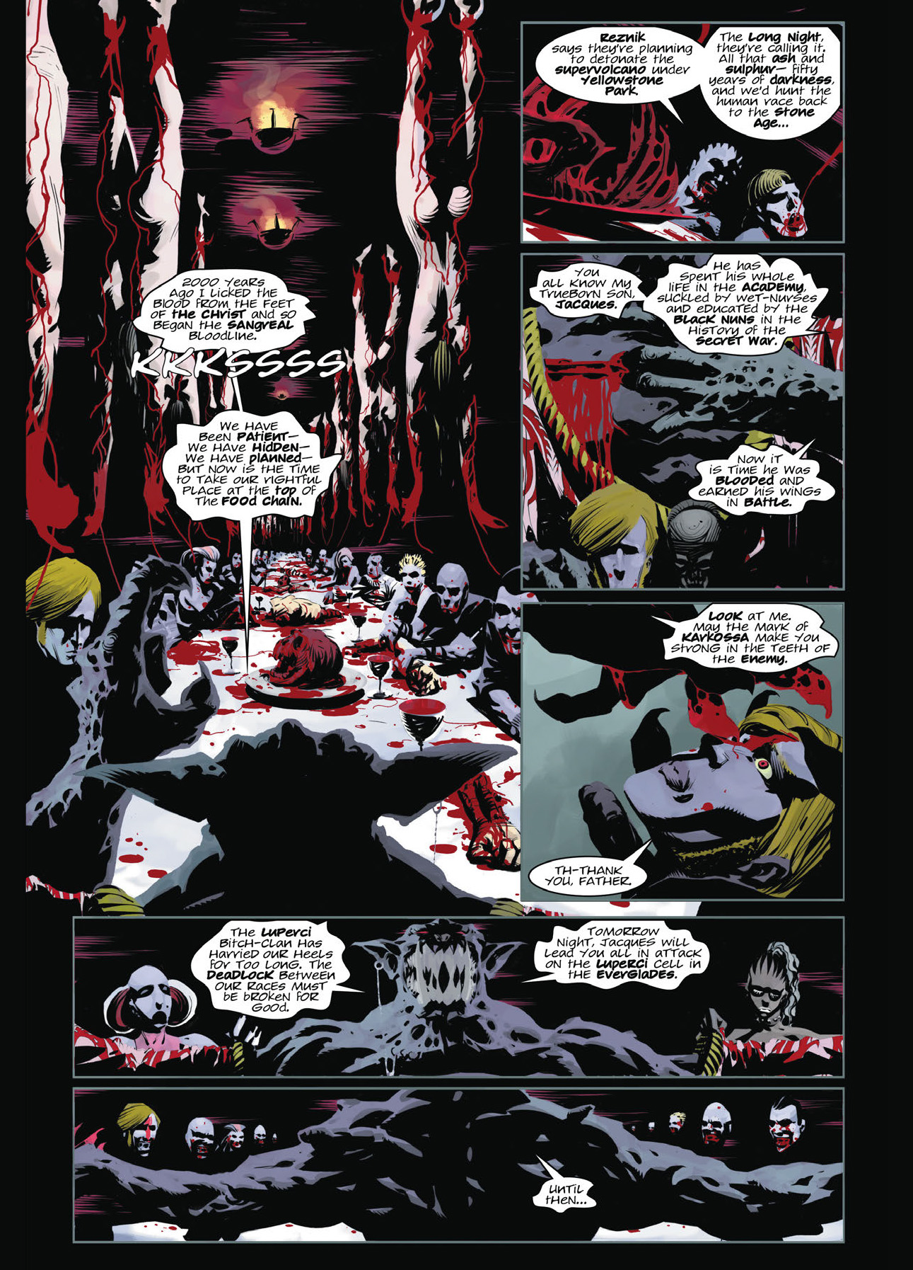 Read online Tharg's Terror Tales Presents Necronauts & A Love Like Blood comic -  Issue # TPB - 63