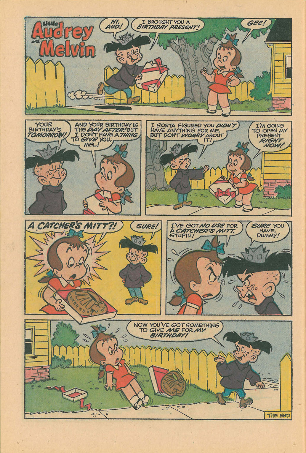Read online Little Audrey And Melvin comic -  Issue #56 - 26