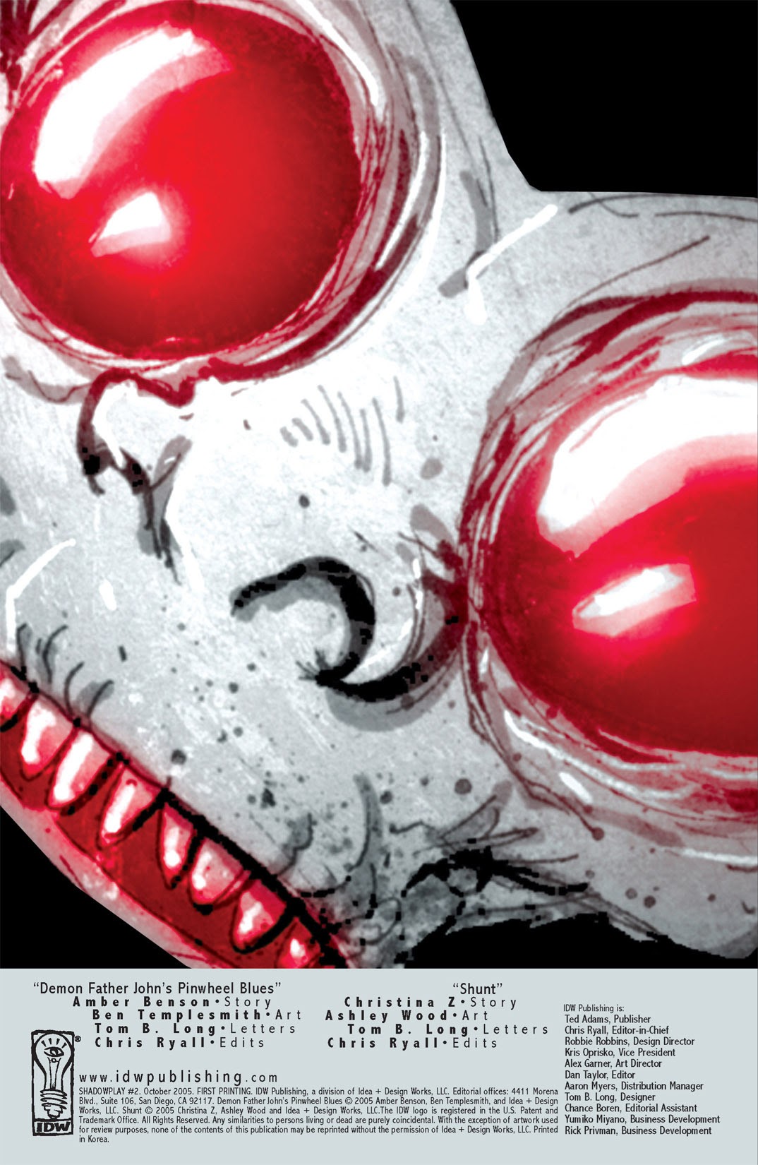 Read online Shadowplay (2011) comic -  Issue #2 - 2