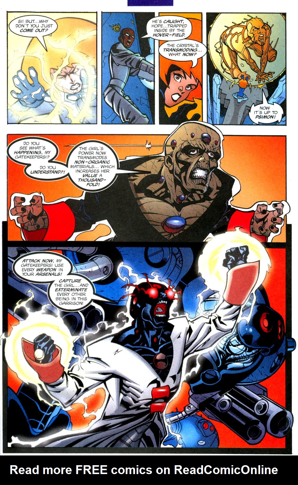 Read online Warlock (1999) comic -  Issue #3 - 17