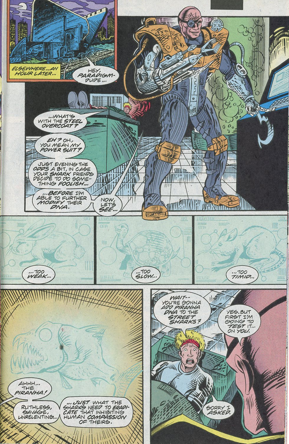 Read online Street Sharks comic -  Issue #2 - 23