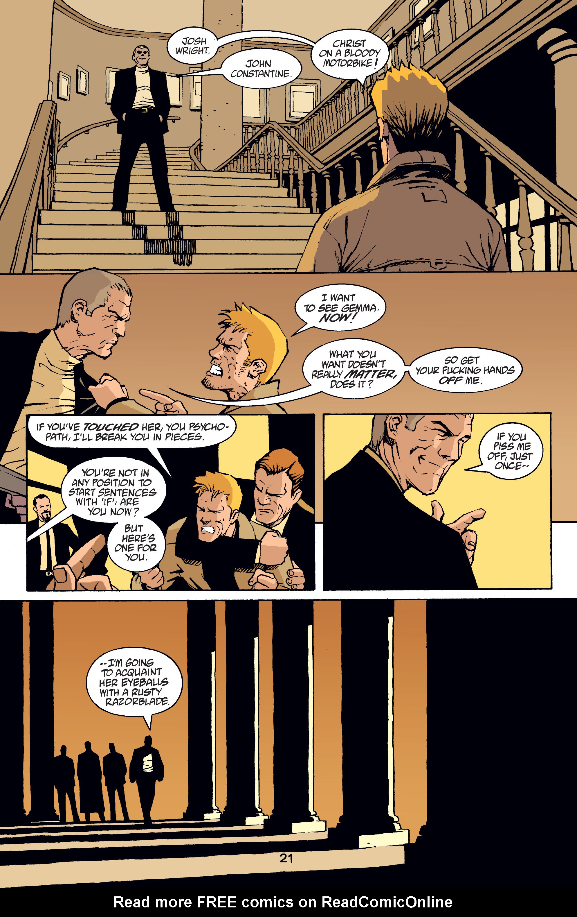 Read online Hellblazer comic -  Issue #178 - 22