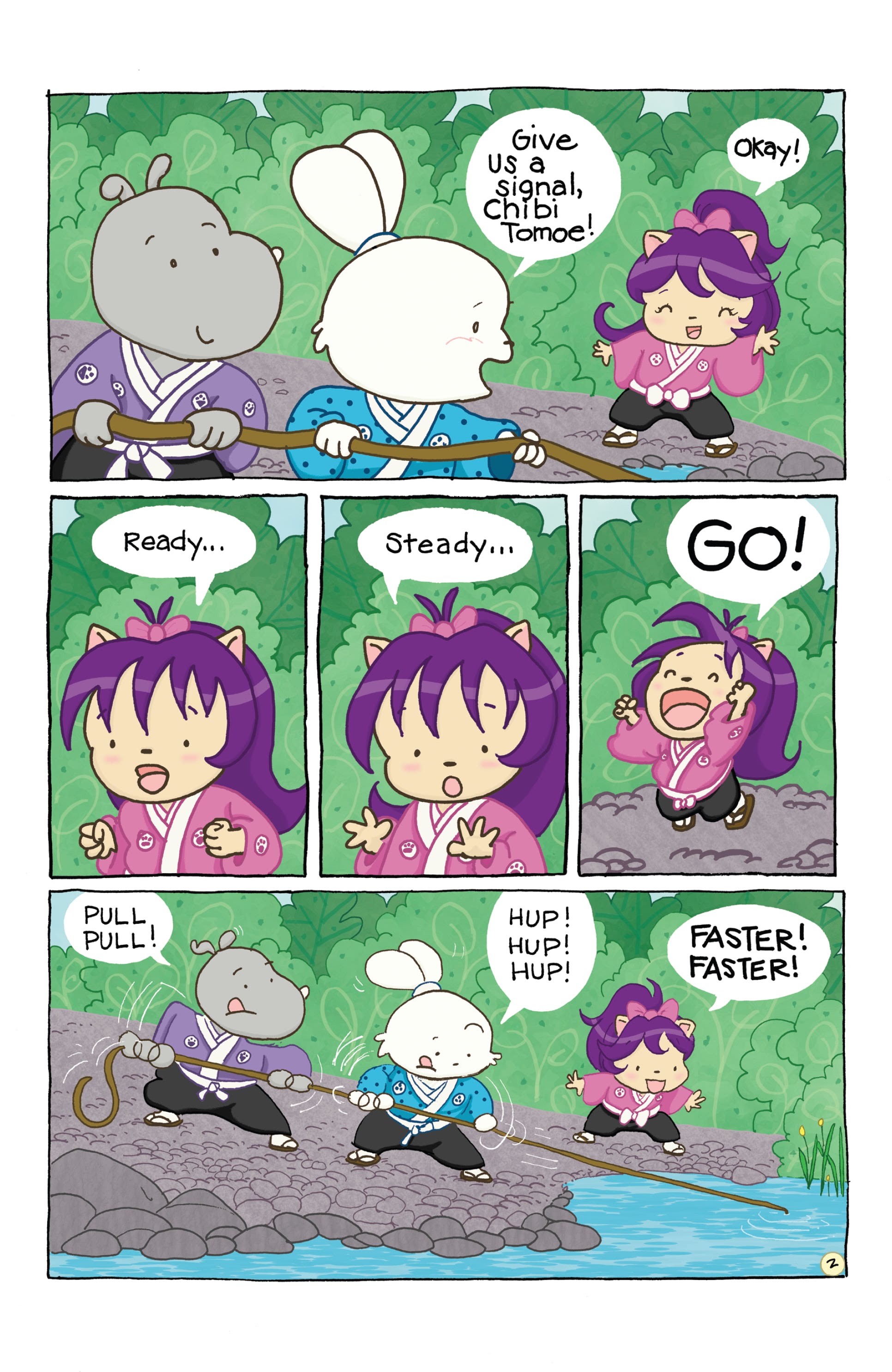 Read online Chibi-Usagi: Attack of the Heebie Chibis comic -  Issue # TPB - 7