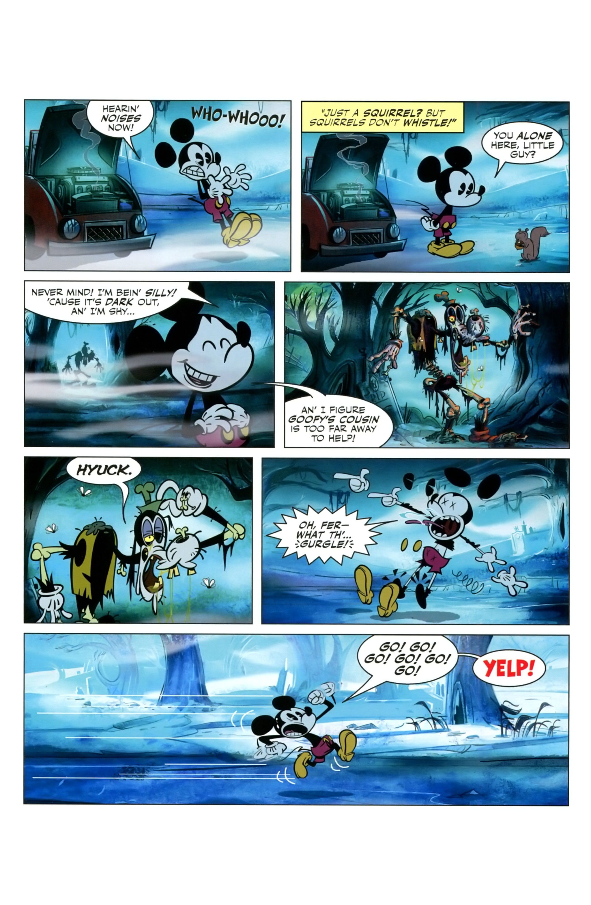 Read online Mickey Mouse Shorts: Season One comic -  Issue #3 - 4