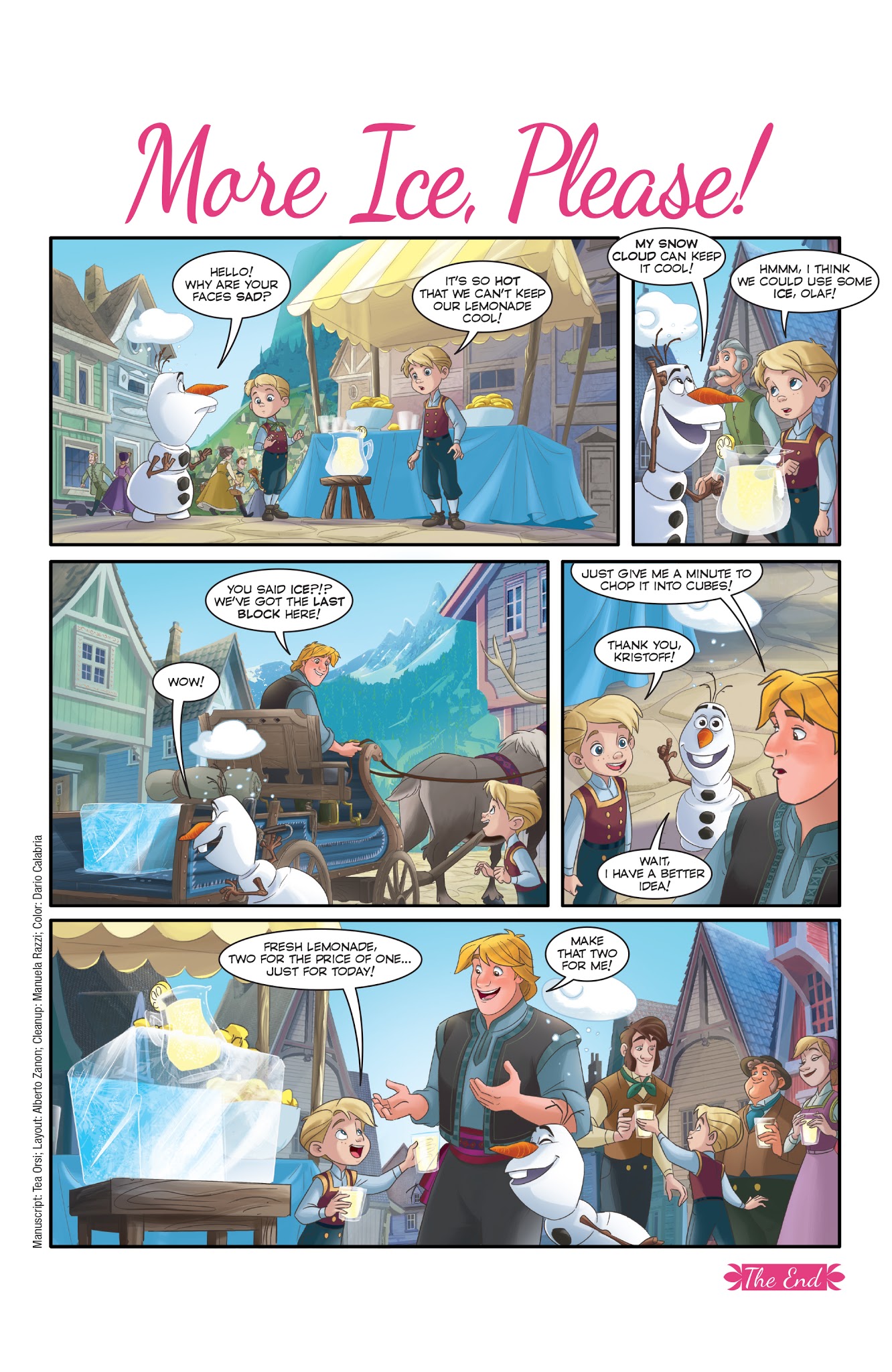 Read online Disney Frozen comic -  Issue #7 - 9