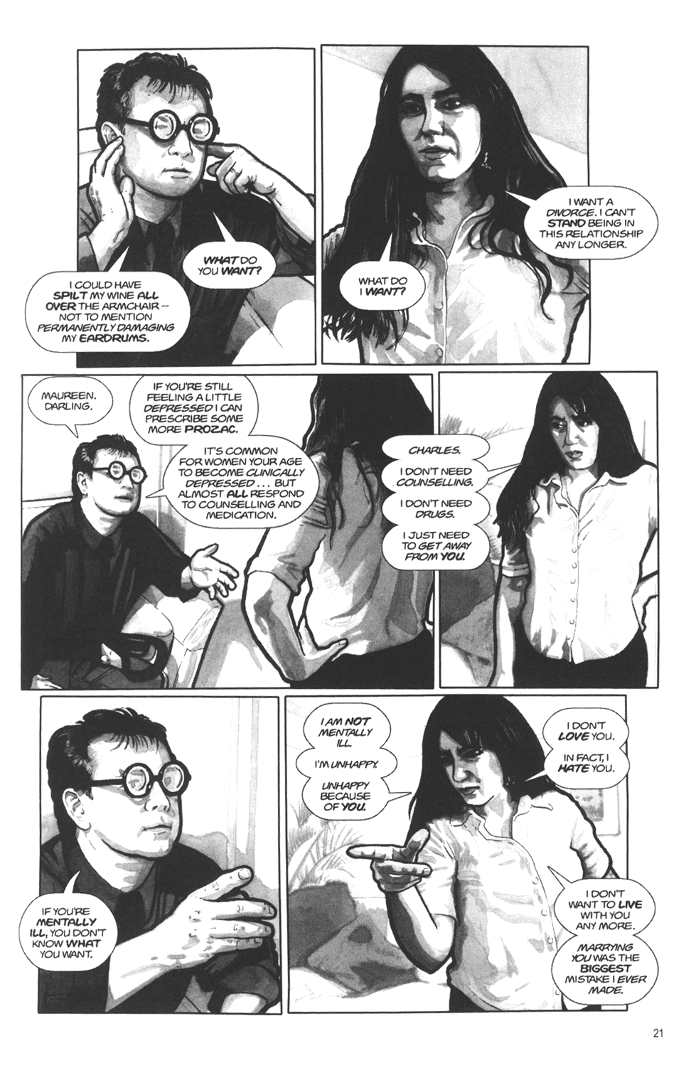 Read online Strangehaven comic -  Issue #13 - 21