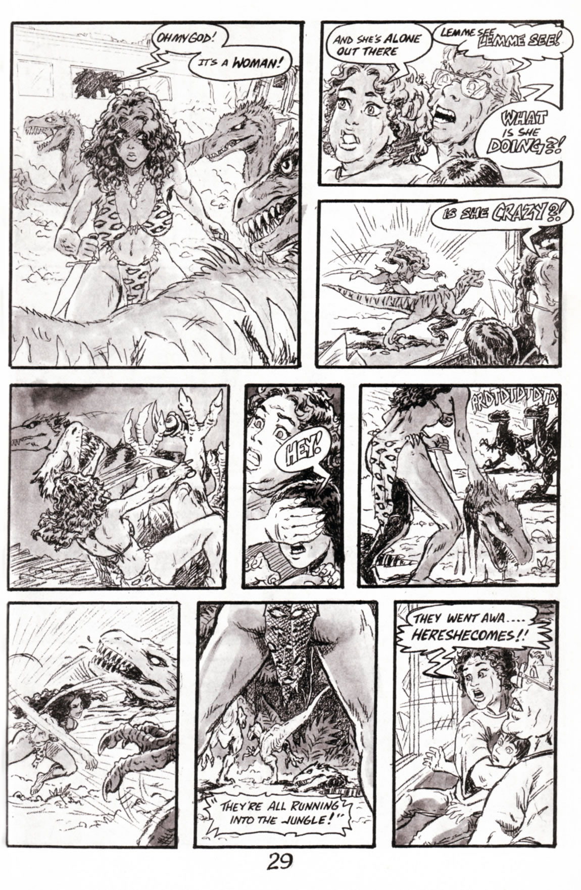 Read online Cavewoman comic -  Issue #4 - 30