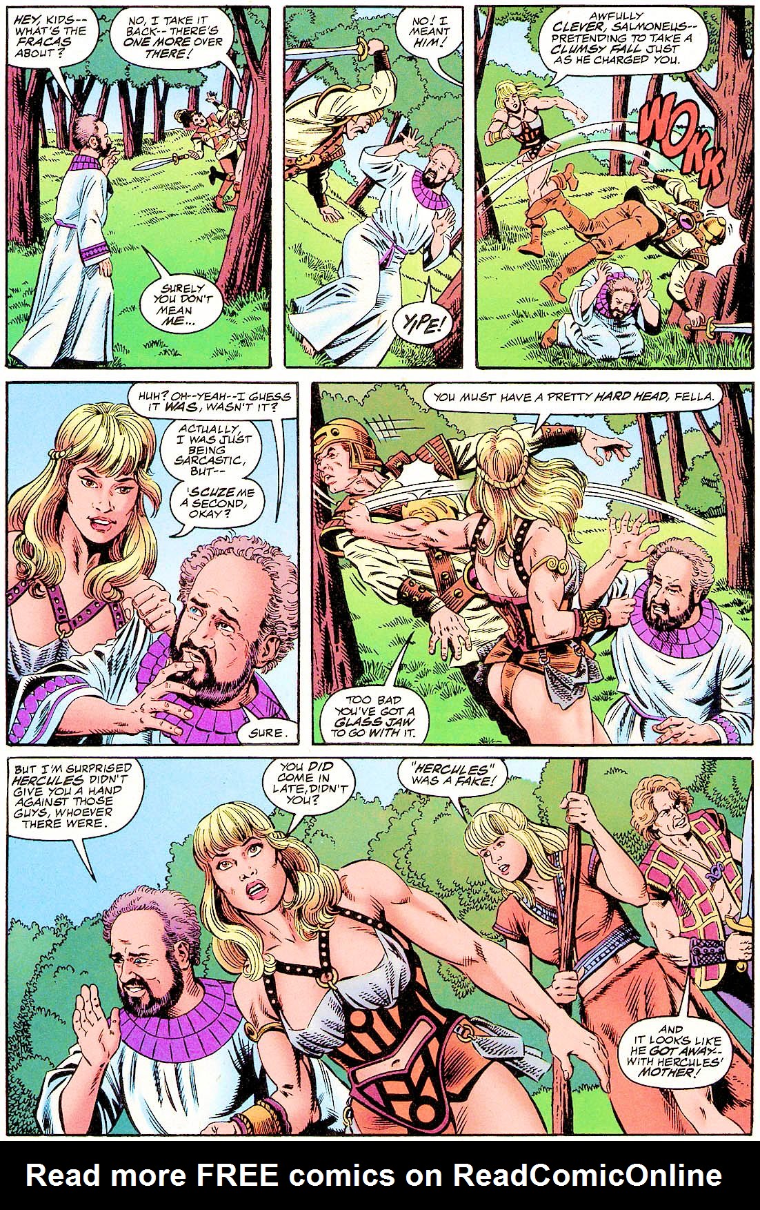 Read online Hercules: The Legendary Journeys comic -  Issue #4 - 16