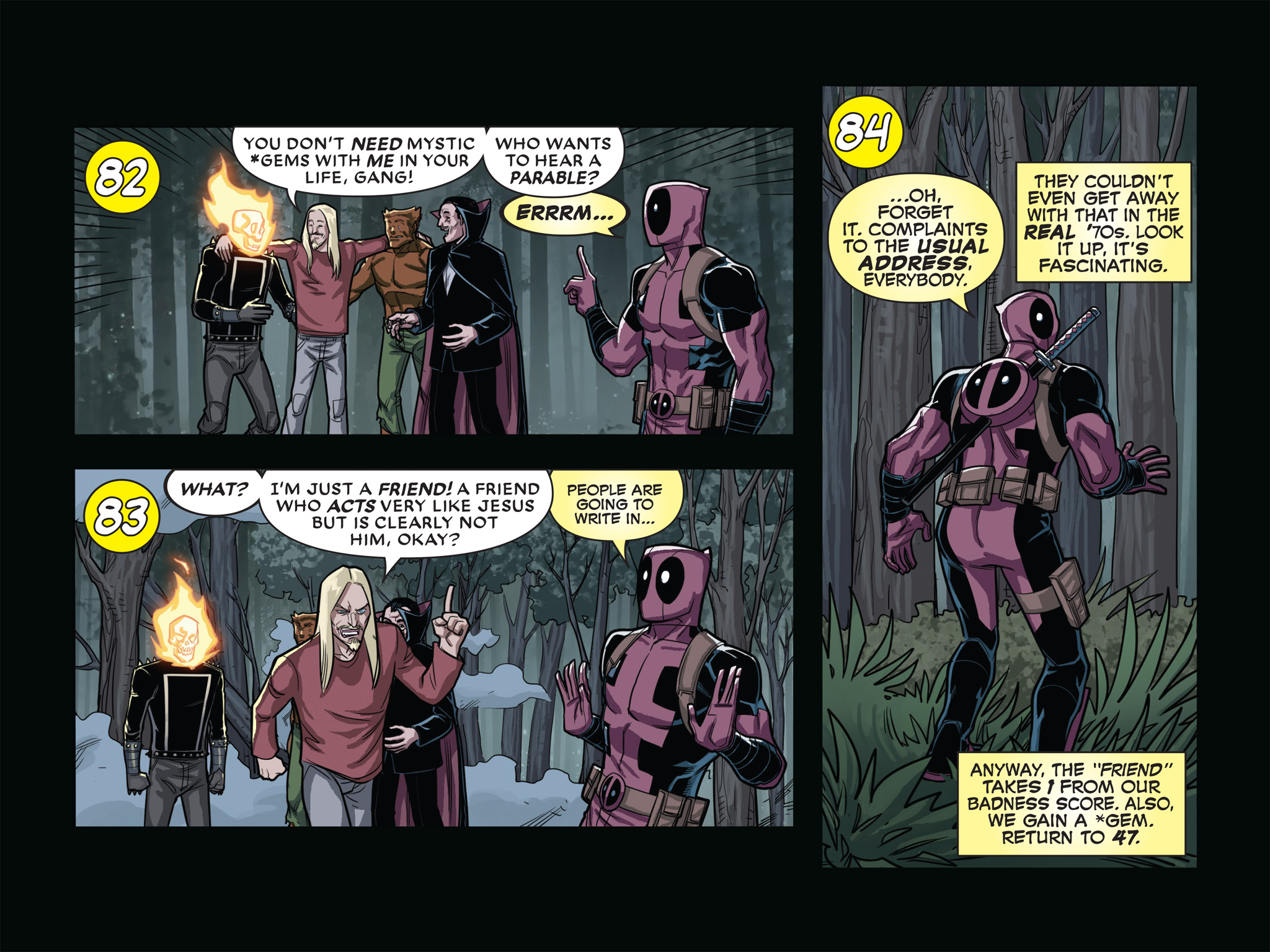 Read online You Are Deadpool comic -  Issue #3 - 86