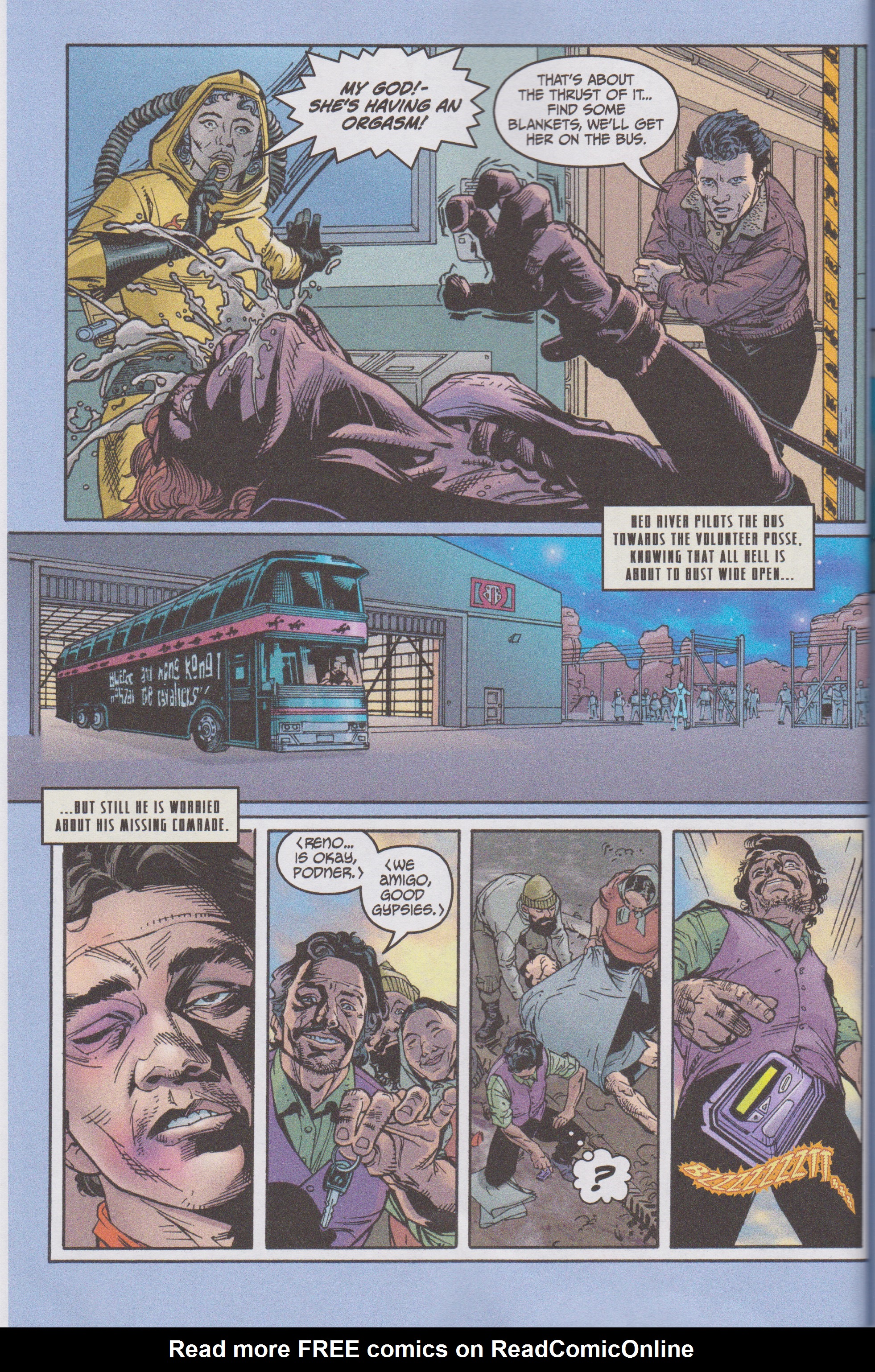Read online Buckaroo Banzai: Return of the Screw (2007) comic -  Issue # TPB - 54
