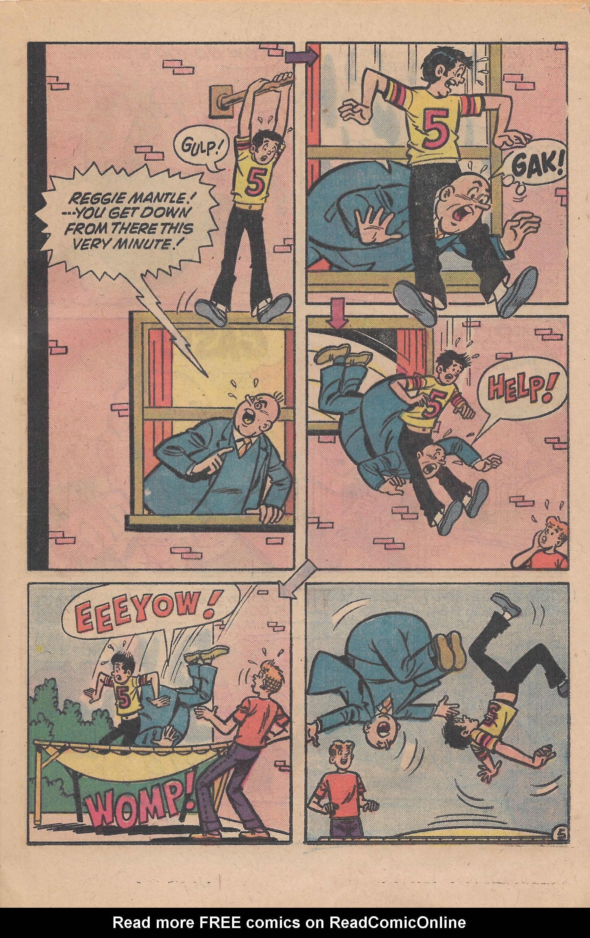 Read online Reggie and Me (1966) comic -  Issue #88 - 17