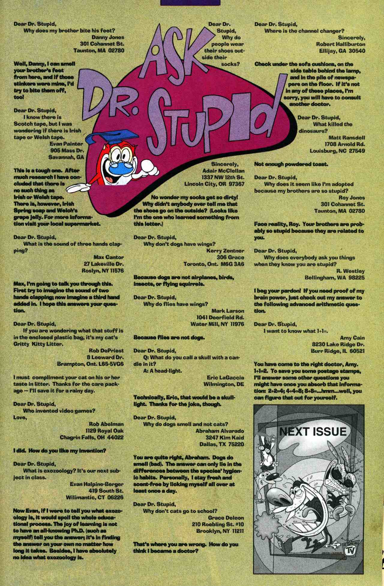 Read online The Ren & Stimpy Show comic -  Issue #43 - 24