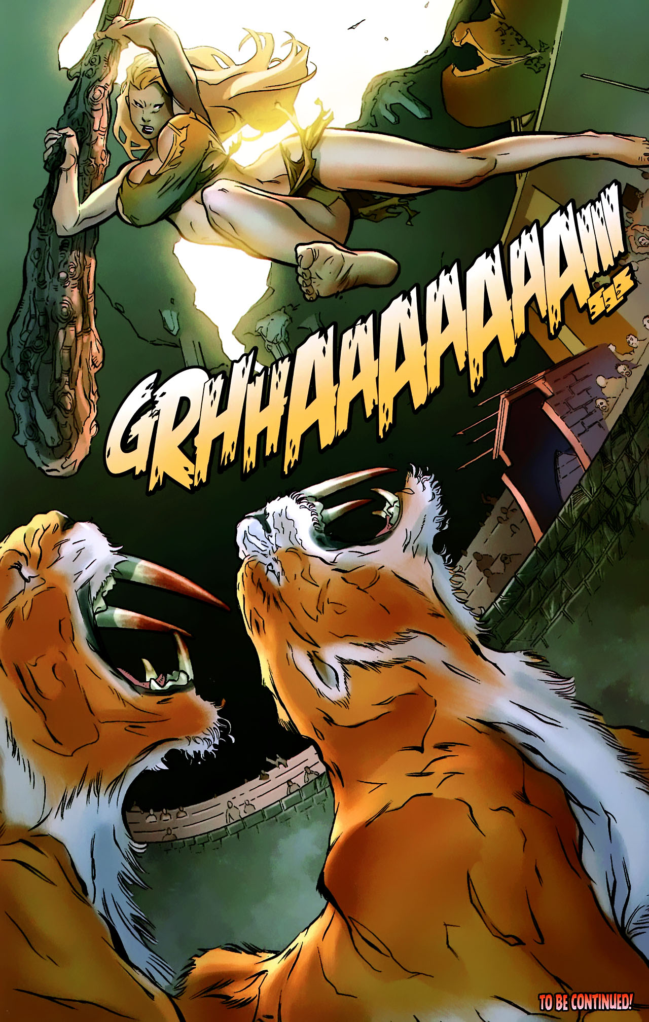 Read online Shanna the She-Devil: Survival of the Fittest comic -  Issue #2 - 23