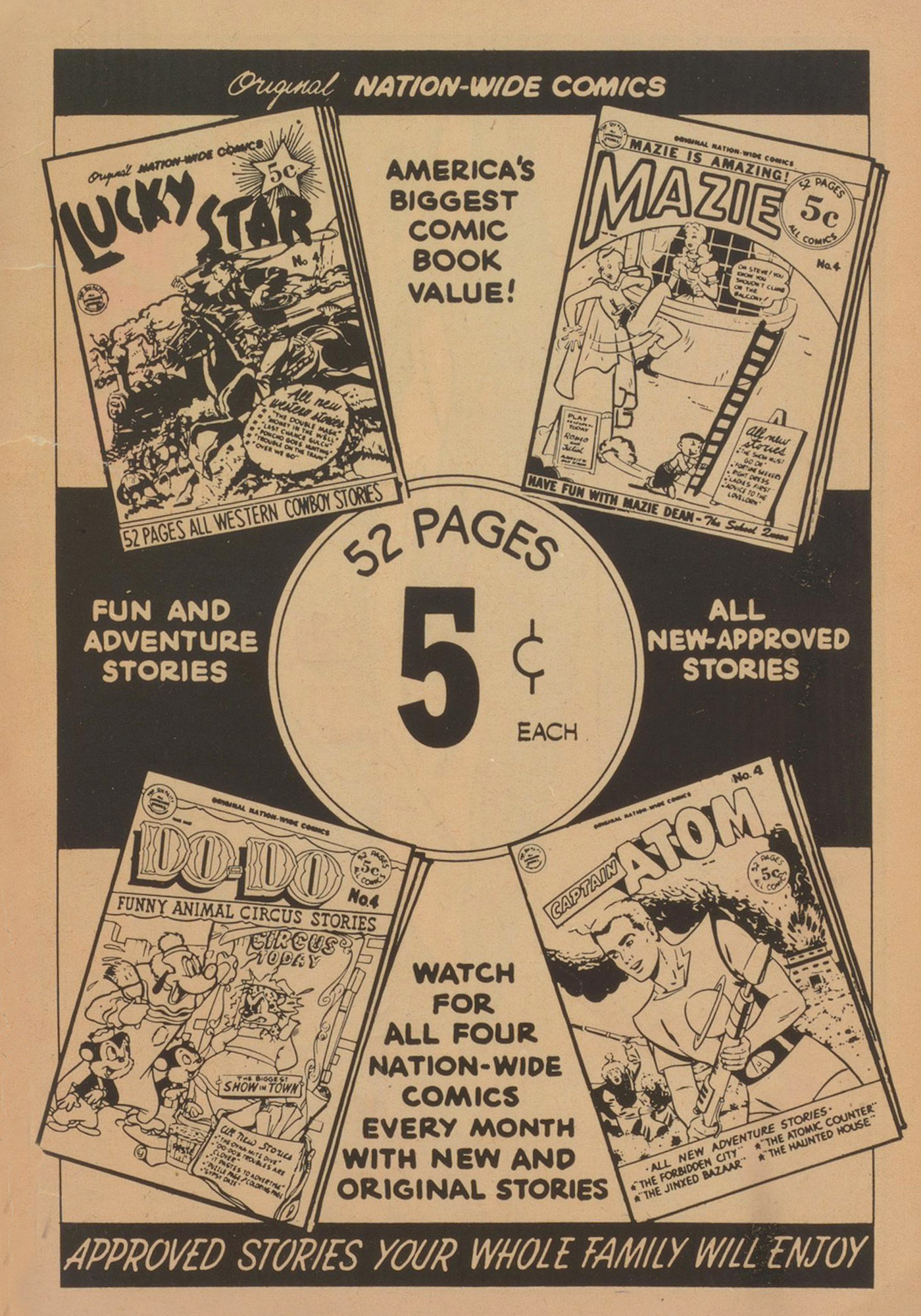 Read online Captain Atom (1950) comic -  Issue #4 - 51