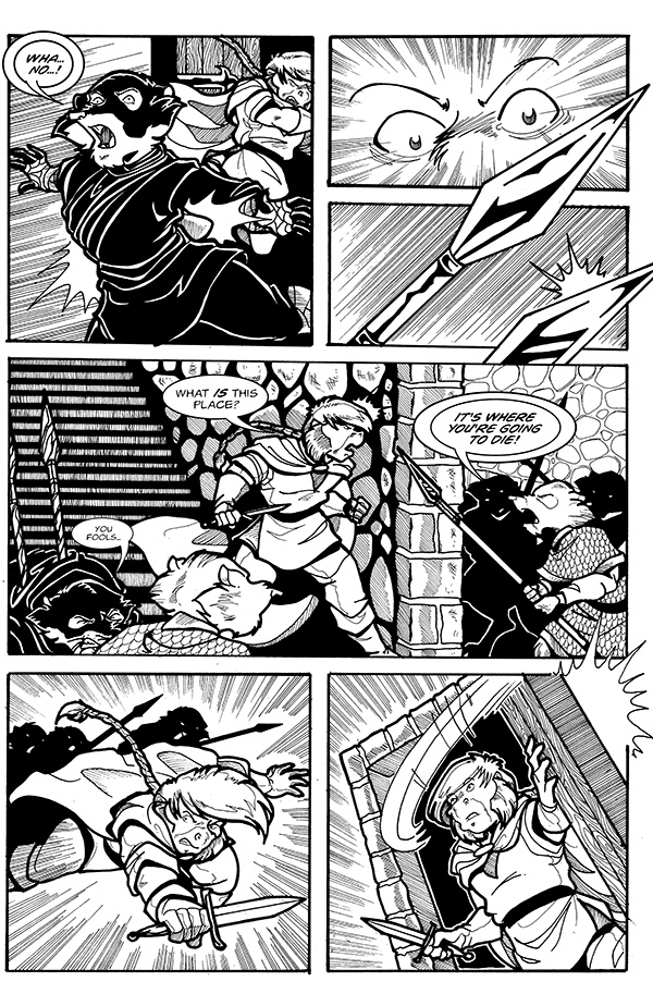 Read online Tall Tails: Thieves' Quest comic -  Issue #18 - 18