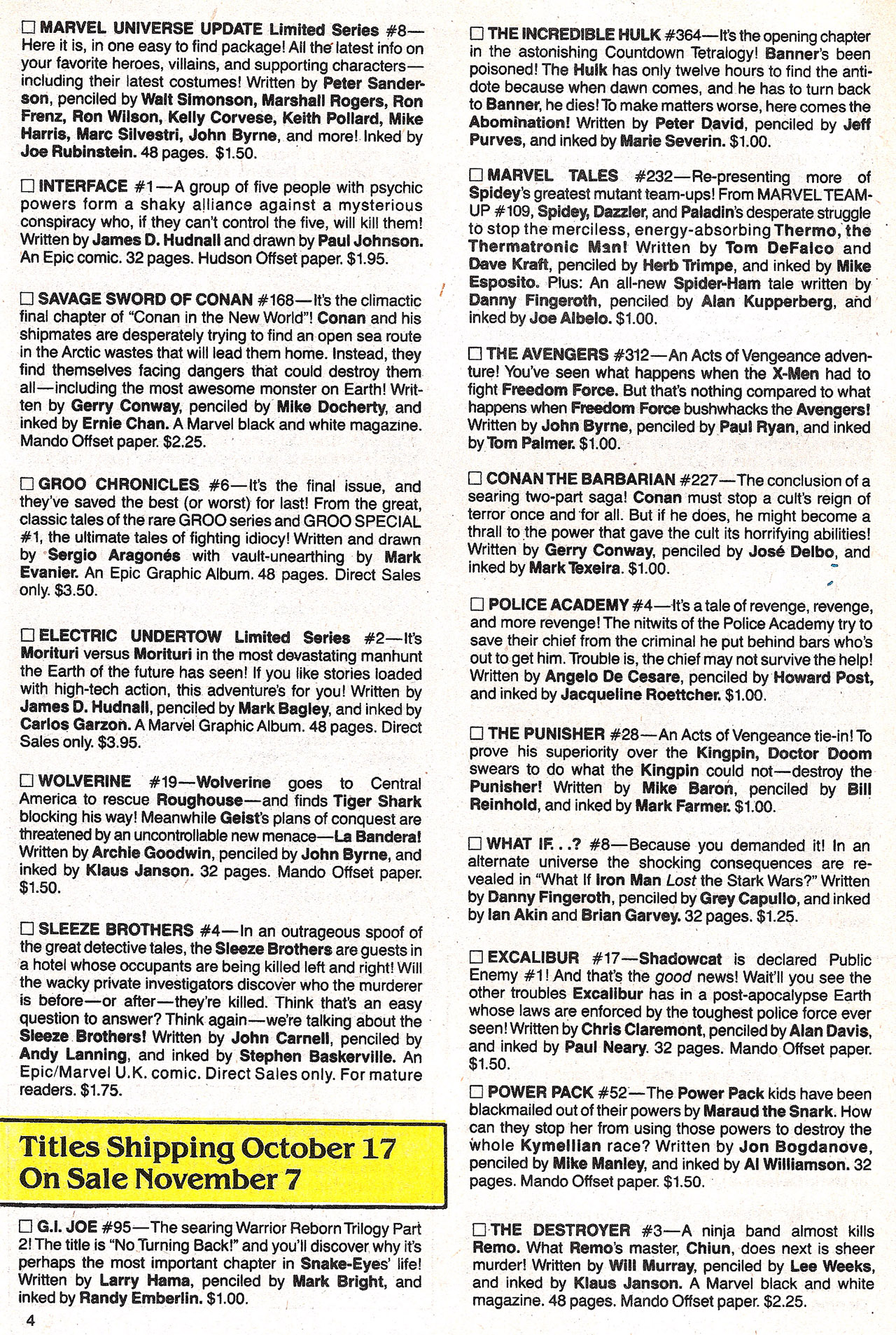 Read online Marvel Age comic -  Issue #82 - 6