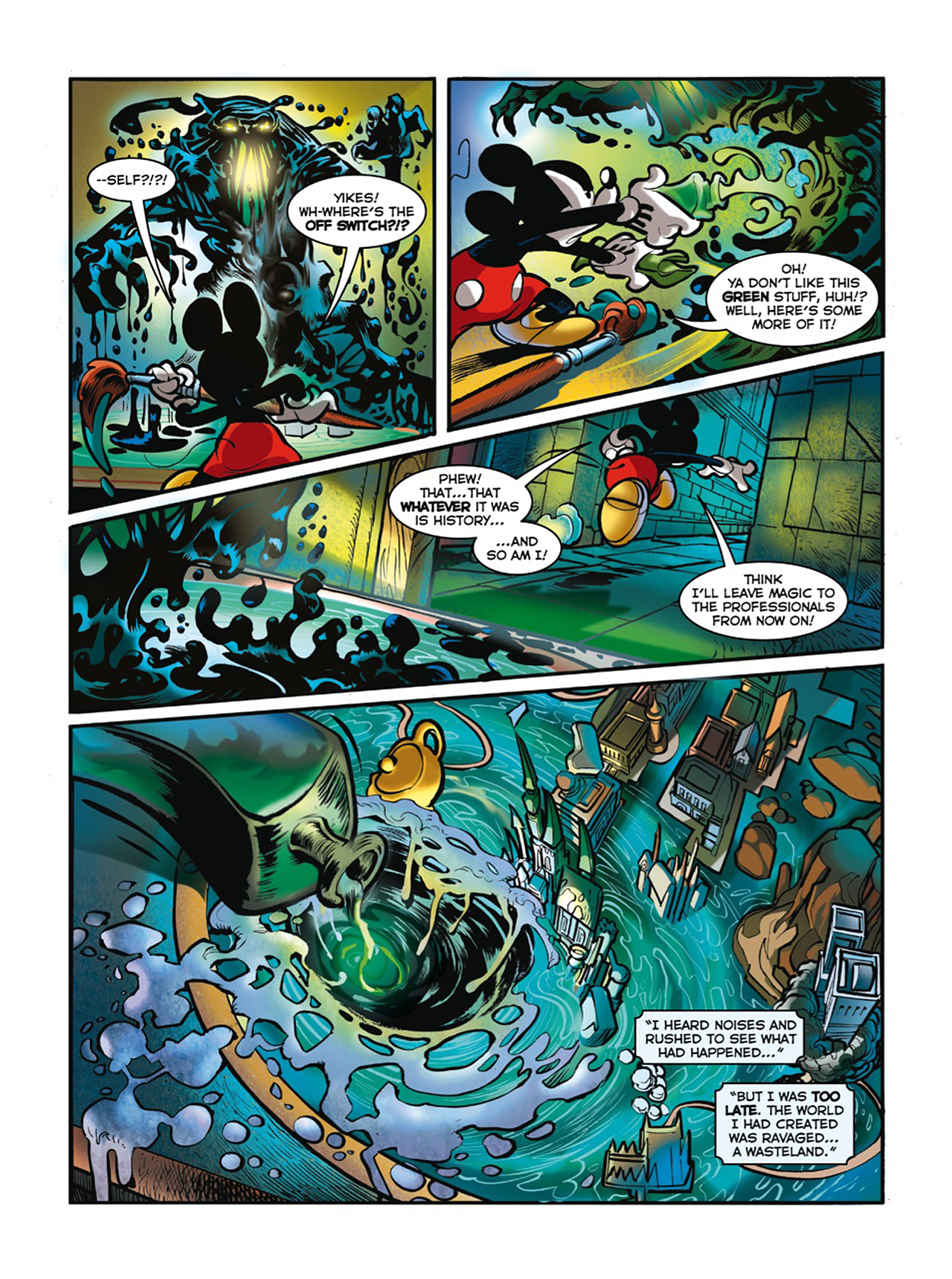 Read online Epic Mickey: The Graphic Novel comic -  Issue # Full - 4