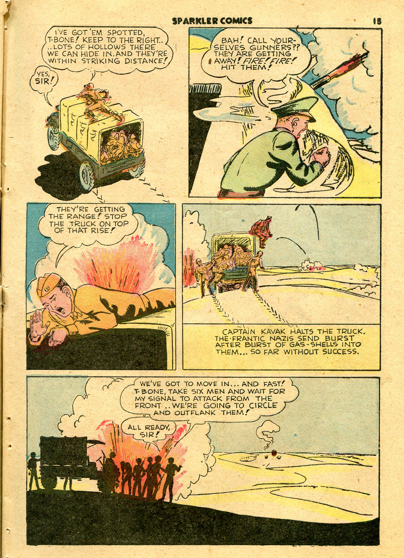 Read online Sparkler Comics comic -  Issue #24 - 17