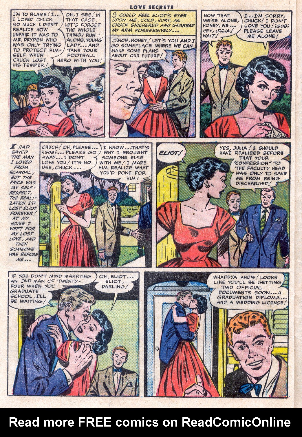Read online Love Secrets (1953) comic -  Issue #35 - 24
