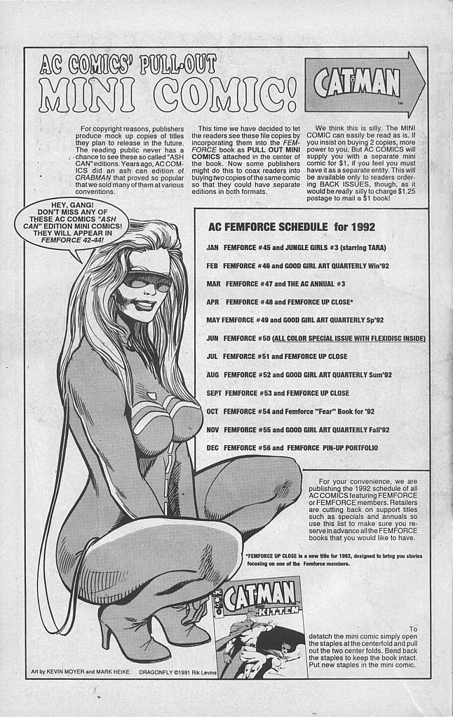 Read online Femforce comic -  Issue #44 - 18