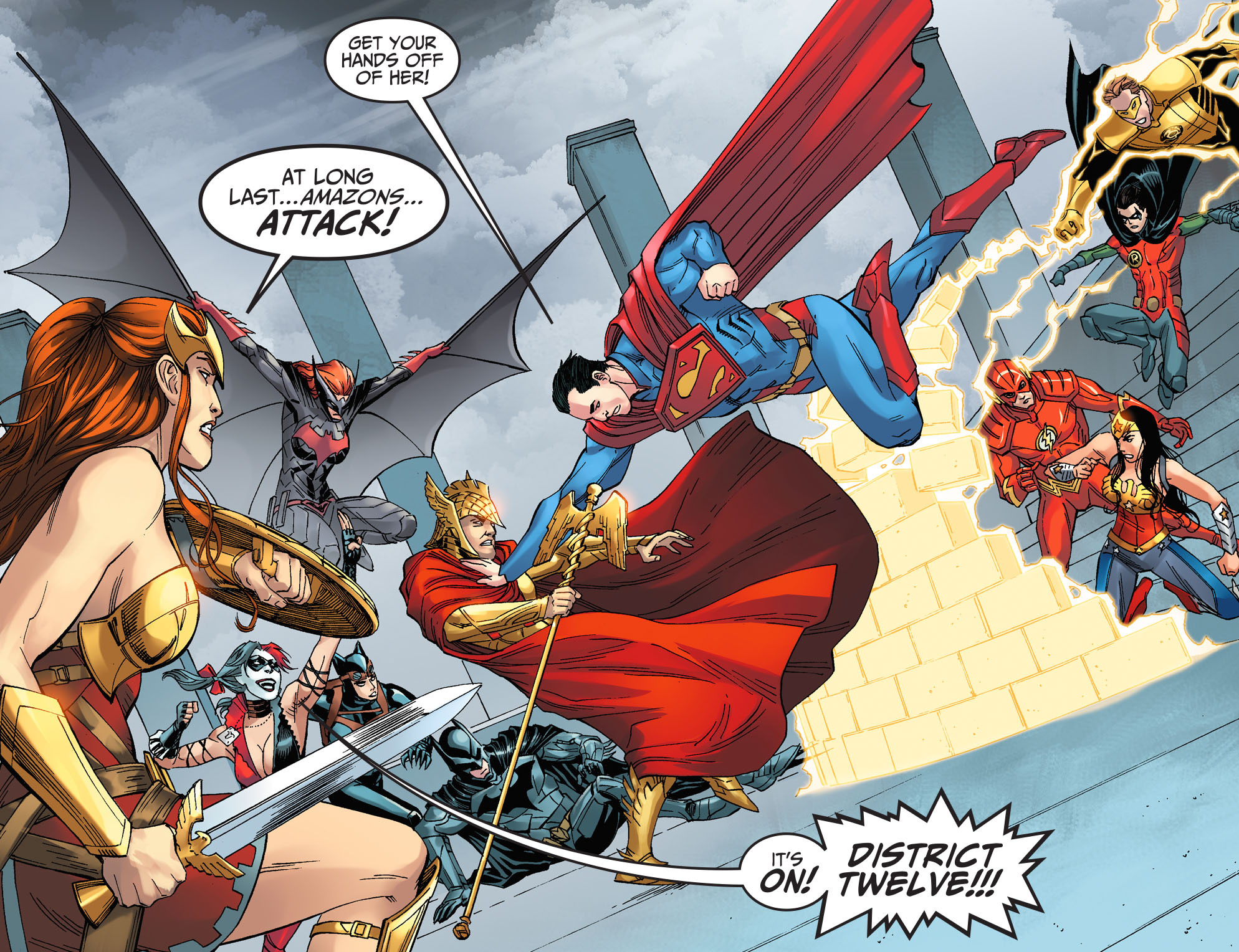 Read online Injustice: Gods Among Us Year Four comic -  Issue #8 - 12