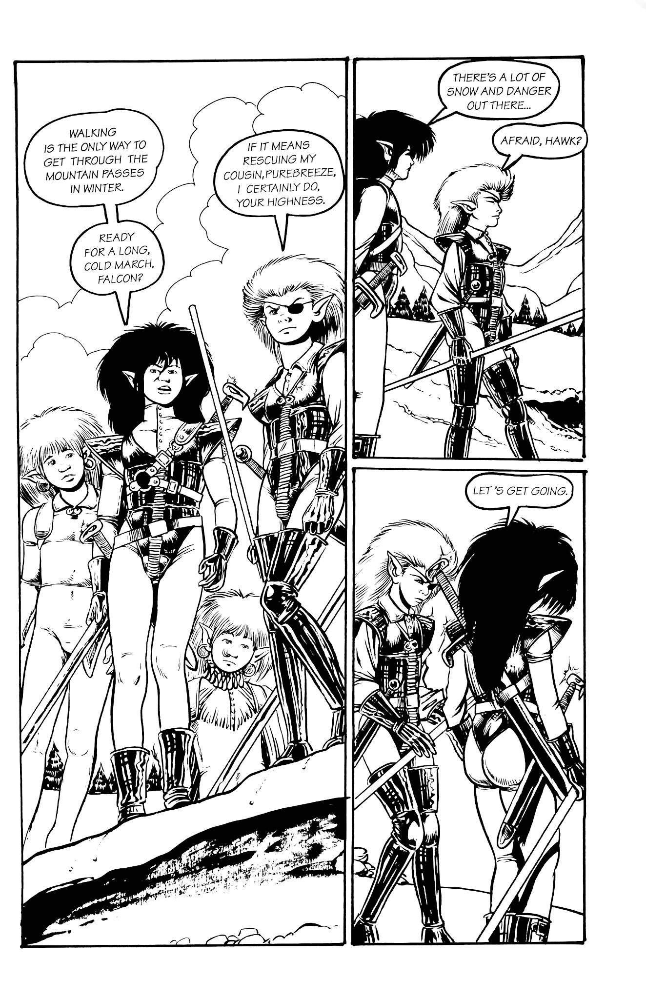 Read online Elflord: Return of the King comic -  Issue #3 - 4
