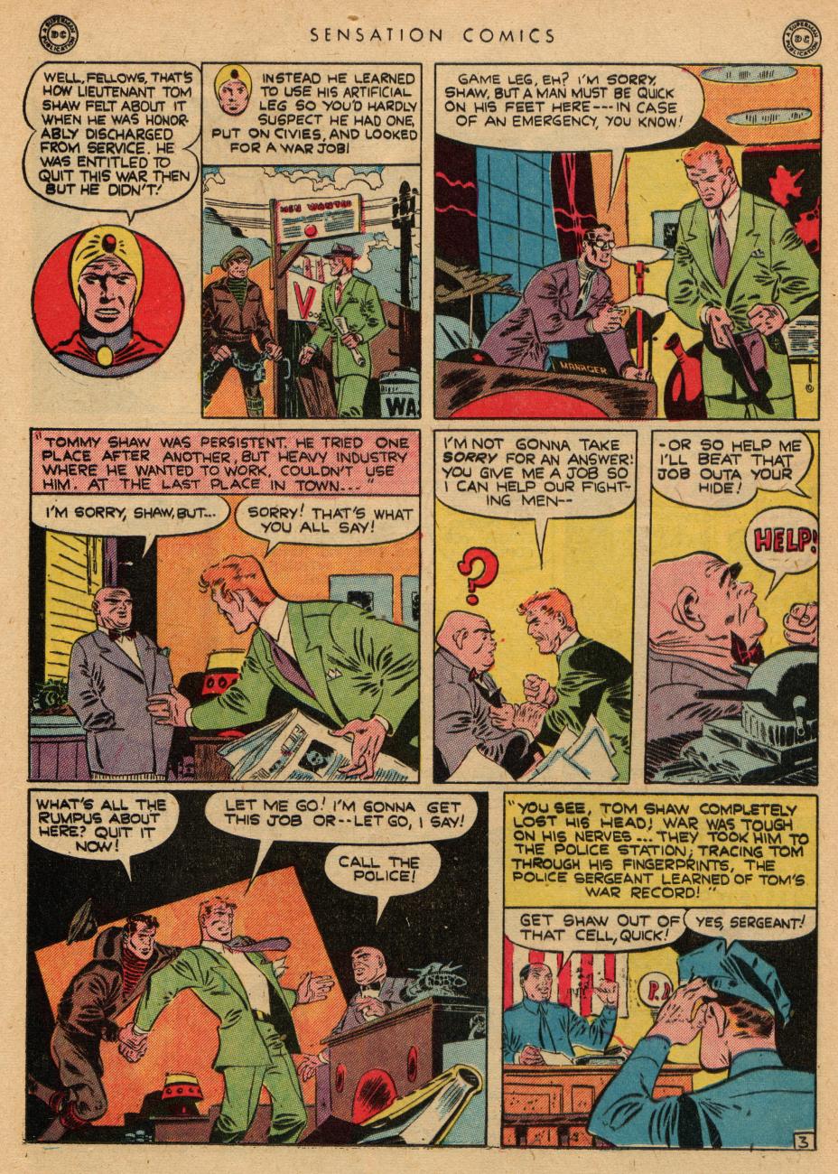 Read online Sensation (Mystery) Comics comic -  Issue #36 - 19
