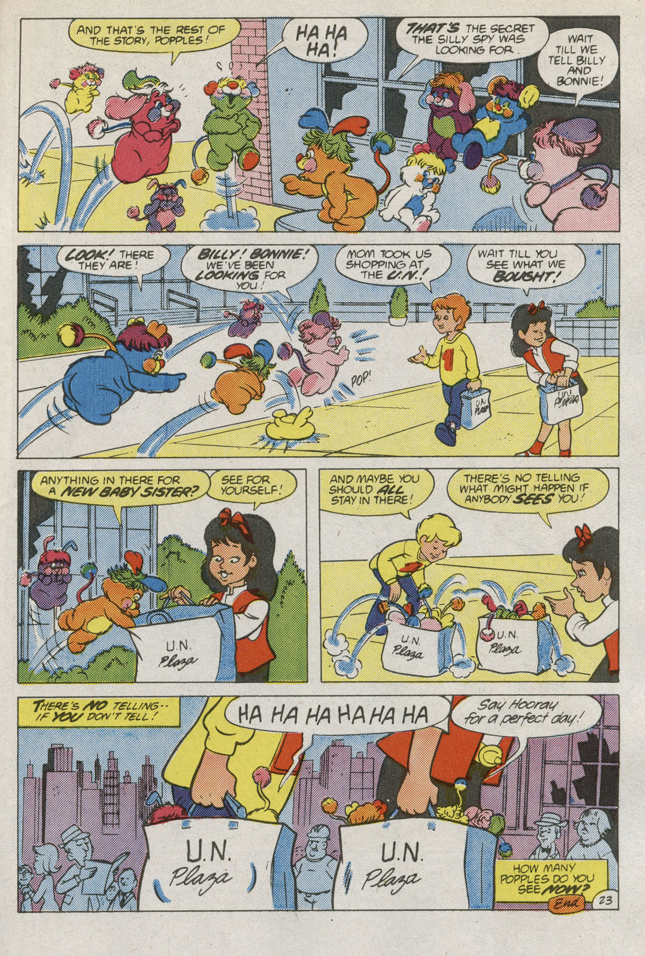 Read online Popples comic -  Issue #1 - 32