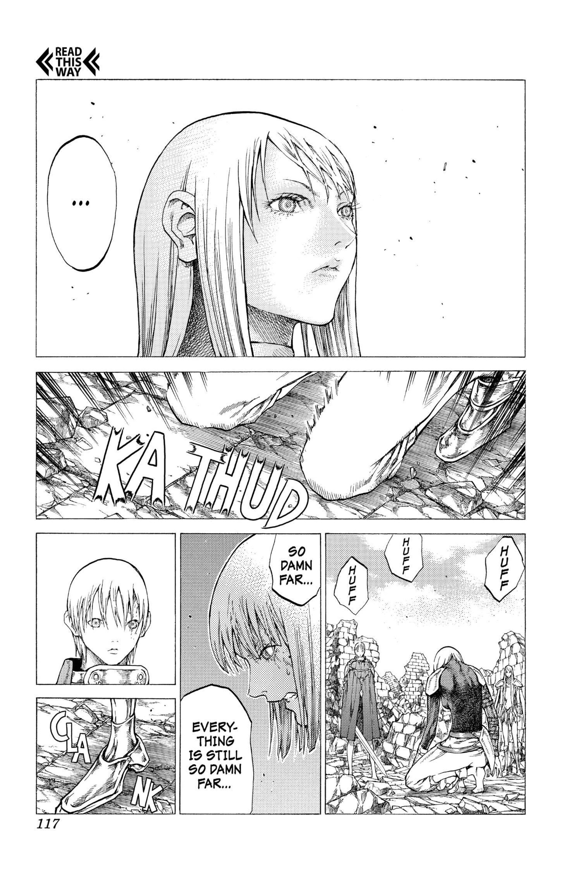 Read online Claymore comic -  Issue #9 - 109