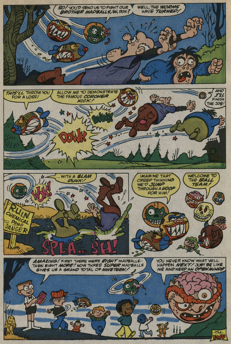 Read online Madballs comic -  Issue #5 - 17