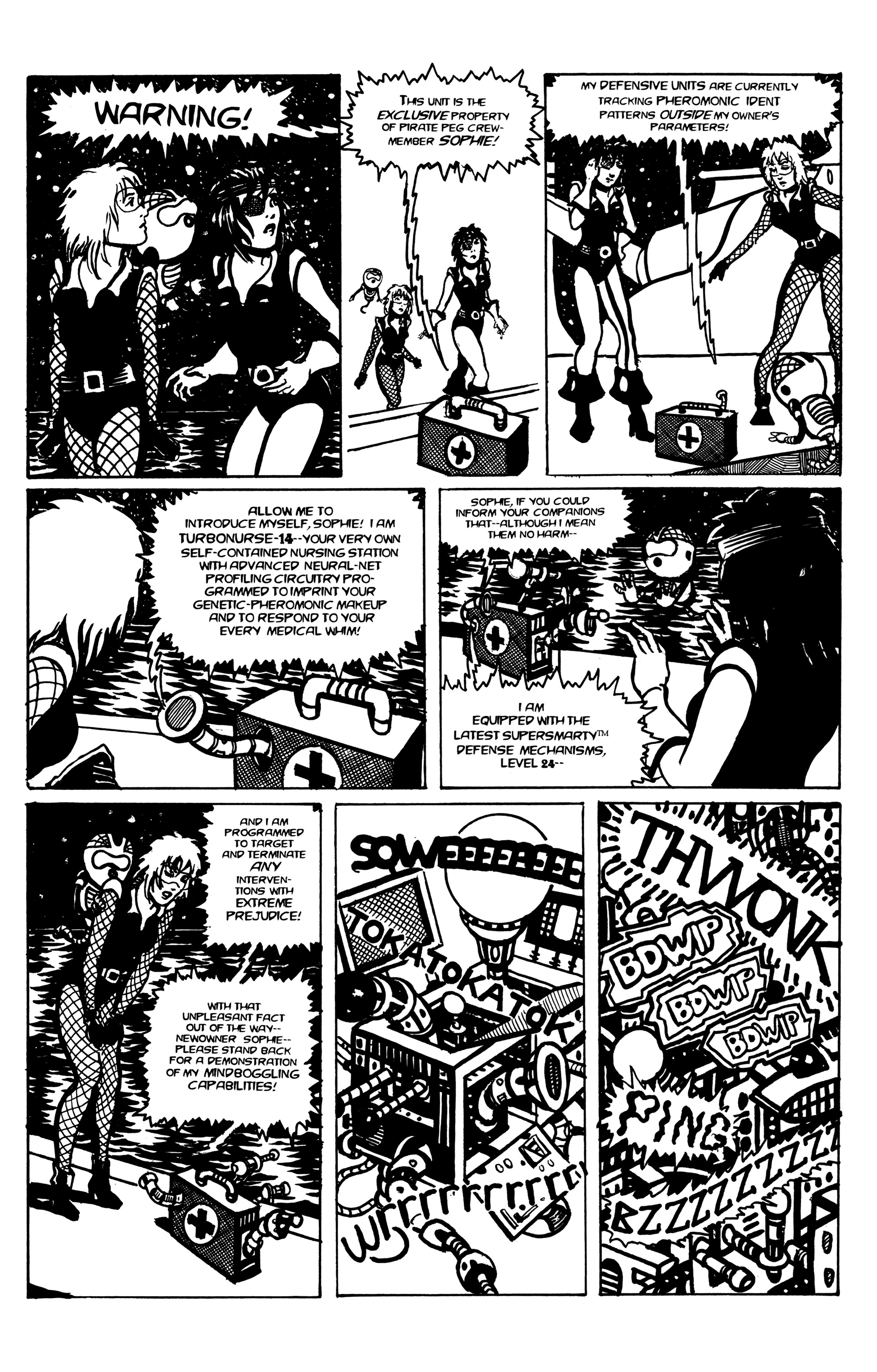 Read online Strange Attractors (1993) comic -  Issue #10 - 12