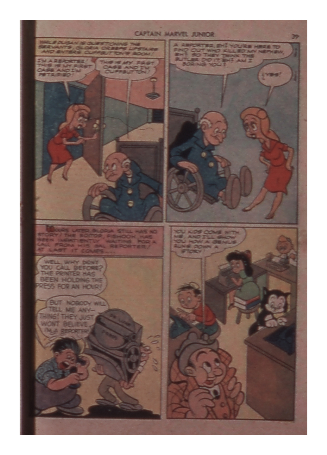 Read online Captain Marvel, Jr. comic -  Issue #7 - 39