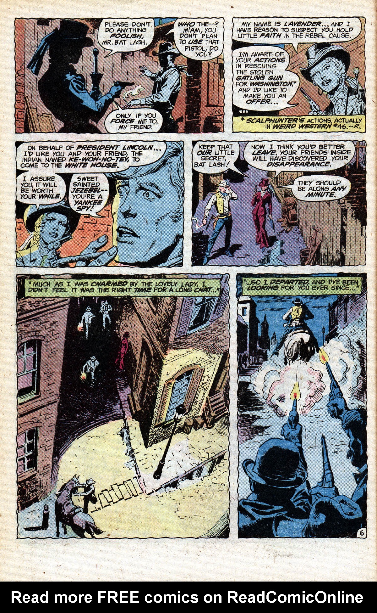 Read online Weird Western Tales (1972) comic -  Issue #52 - 10