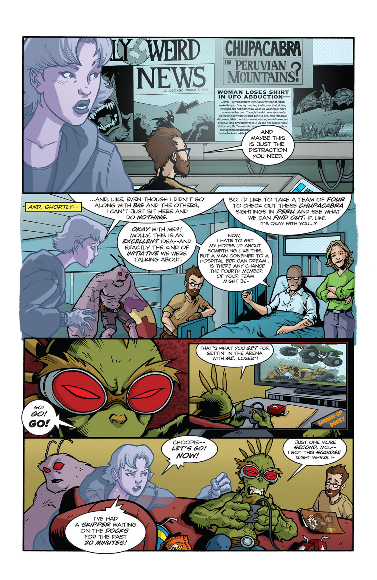 Read online The Perhapanauts: Danger Down Under! comic -  Issue #2 - 22