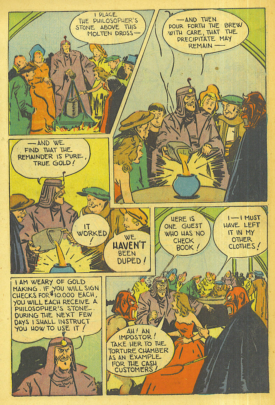 Read online Super-Magician Comics comic -  Issue #36 - 10