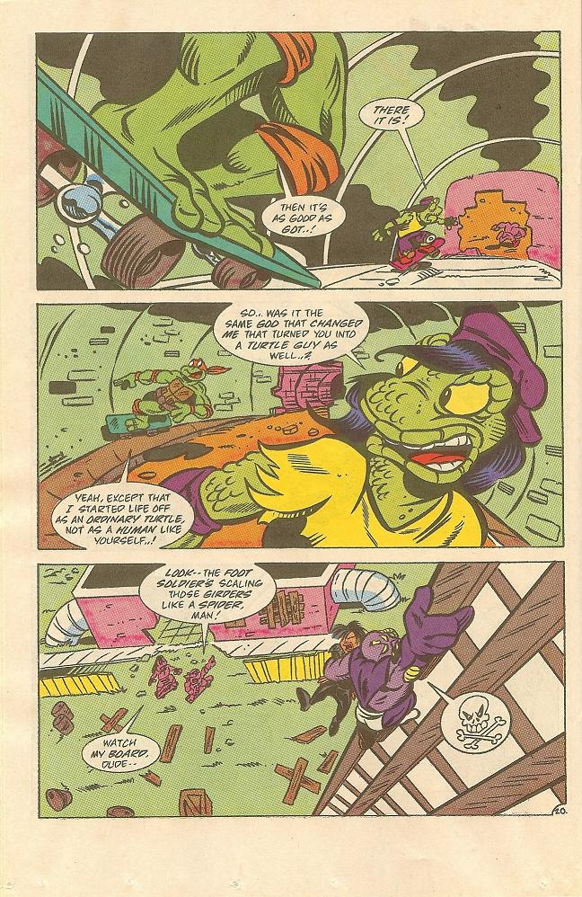 Read online Teenage Mutant Ninja Turtles Adventures (1989) comic -  Issue #18 - 21