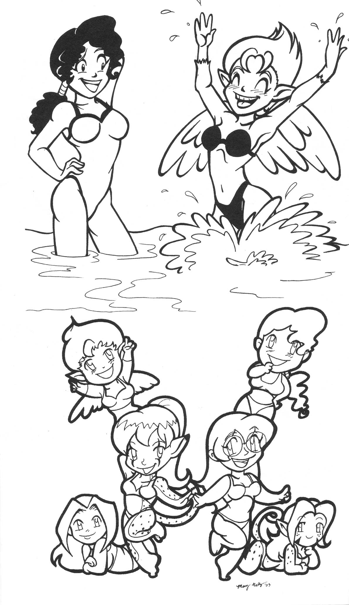 Read online Gold Digger Swimsuit Special comic -  Issue #6 - 22