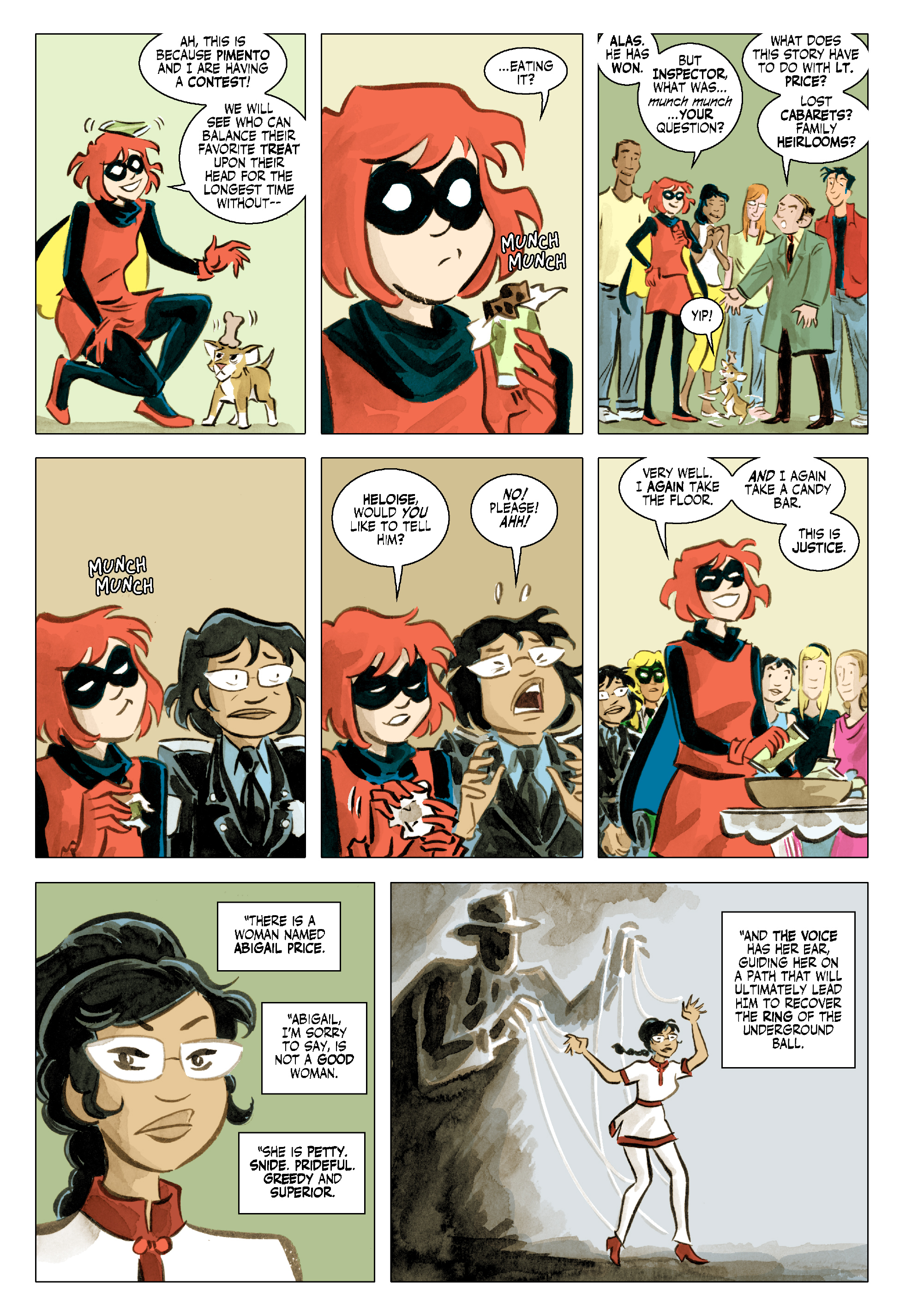 Read online Bandette (2012) comic -  Issue #19 - 22