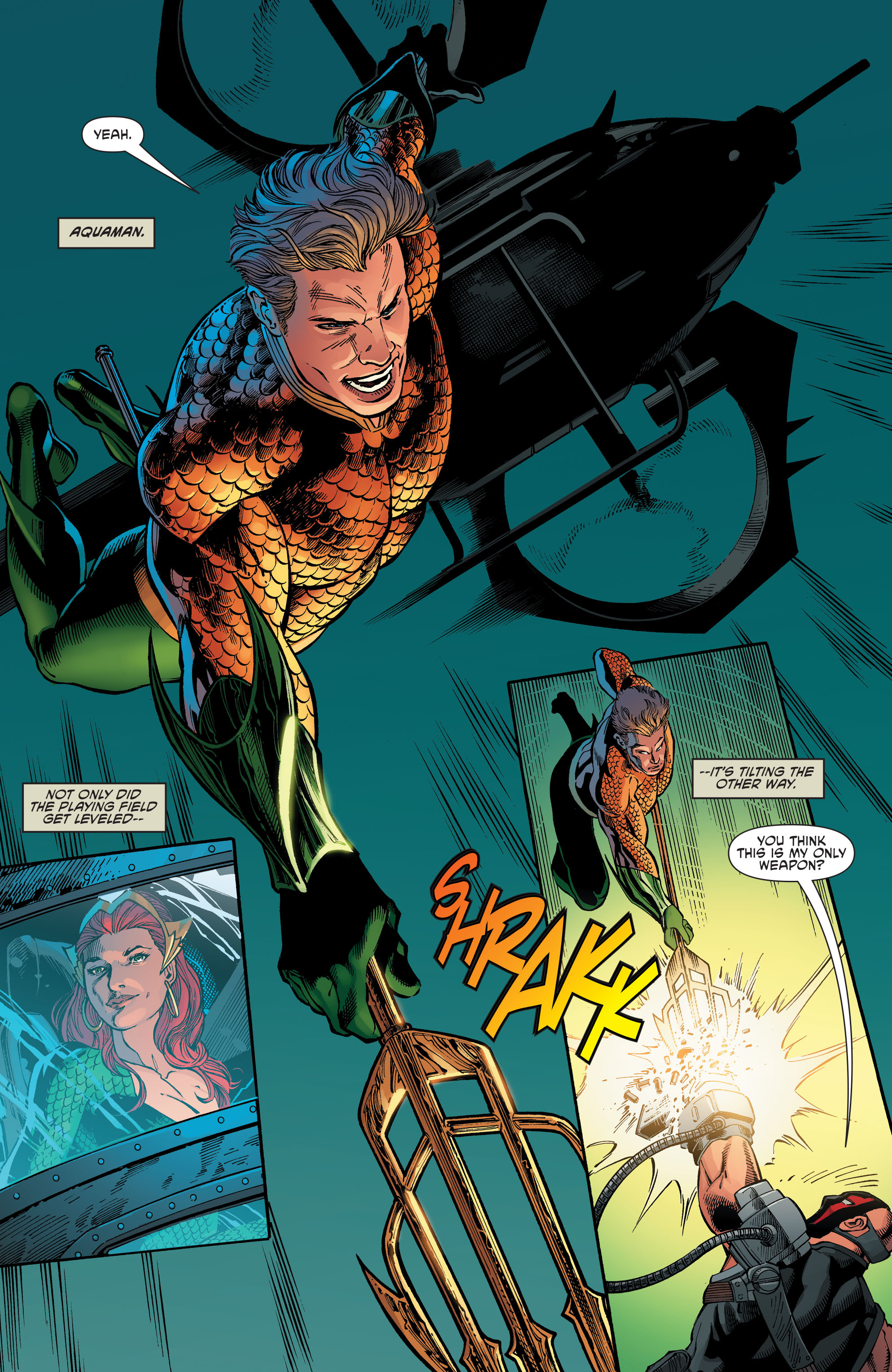 Read online Aquaman and the Others comic -  Issue #7 - 8