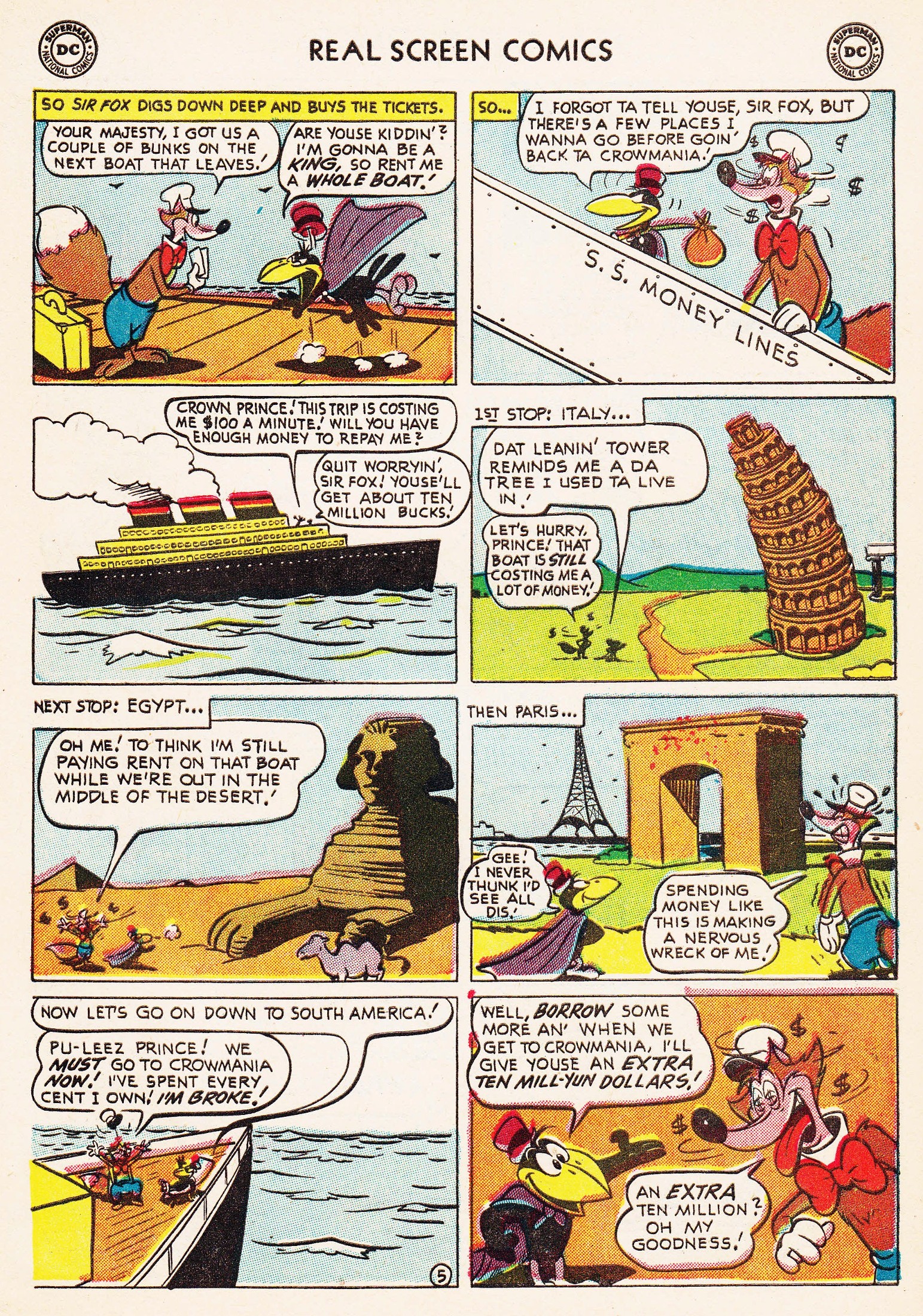 Read online Real Screen Comics comic -  Issue #51 - 31