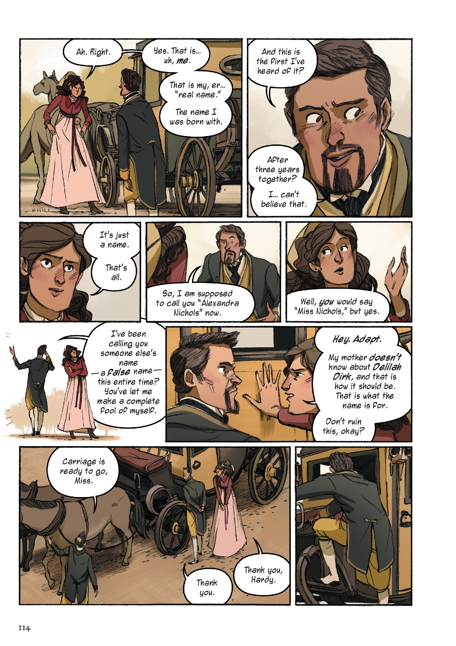 Read online Delilah Dirk and the King's Shilling comic -  Issue # TPB (Part 2) - 15