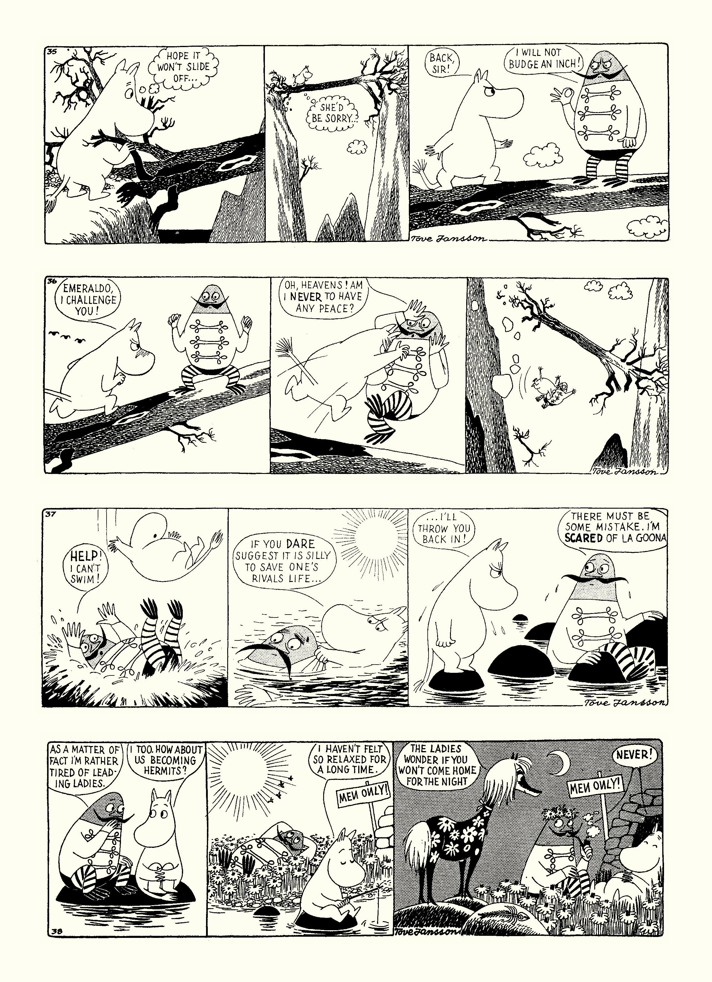 Read online Moomin: The Complete Tove Jansson Comic Strip comic -  Issue # TPB 3 - 15