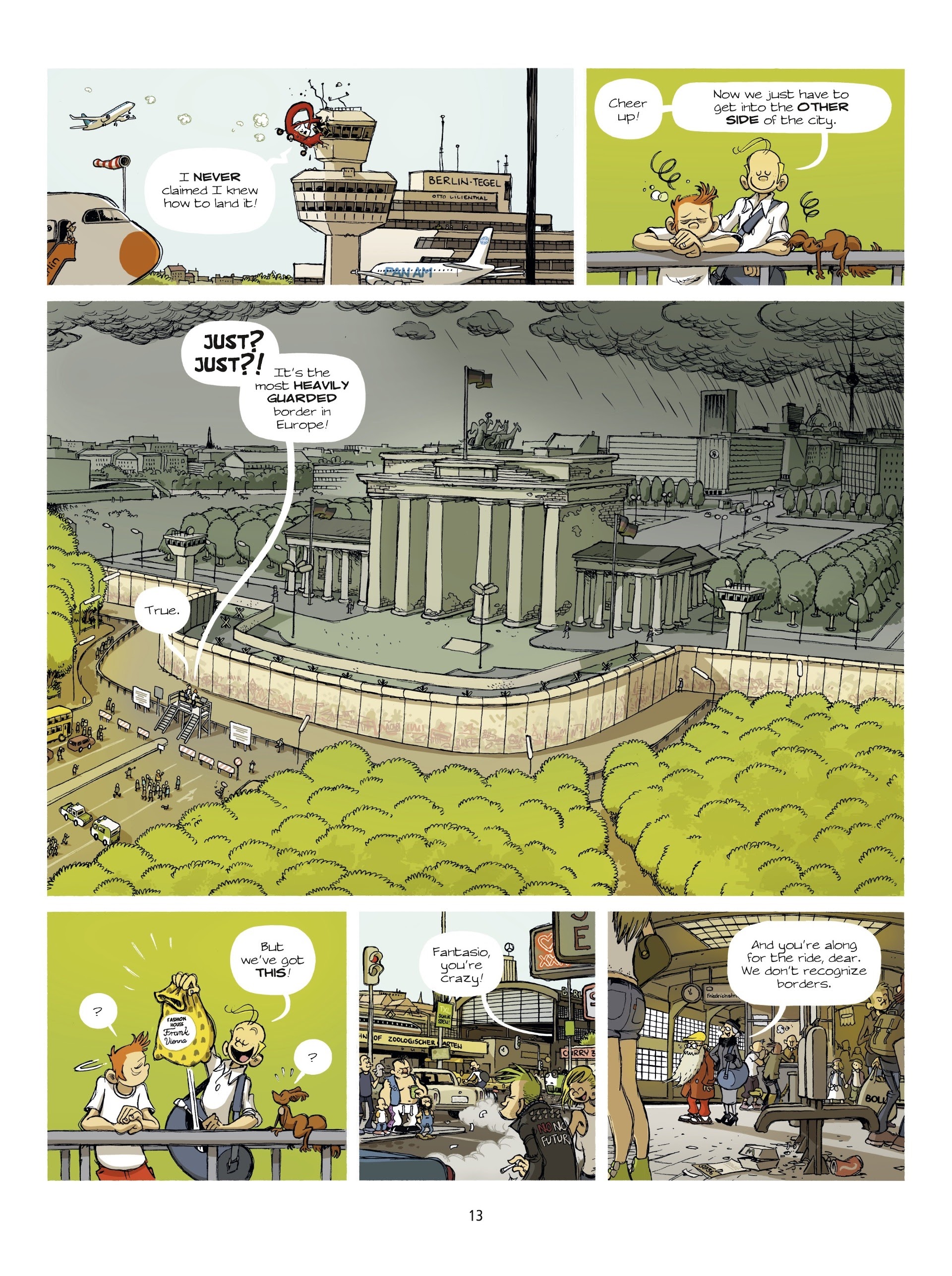 Read online Spirou In Berlin comic -  Issue # Full - 13
